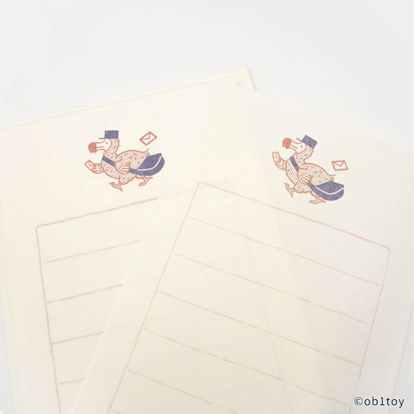 Furukawa Shiko × ob1toy Soebumi - sen Mini Letter Writing Set - Retro Post Limited - Mini Letter Writing Sets