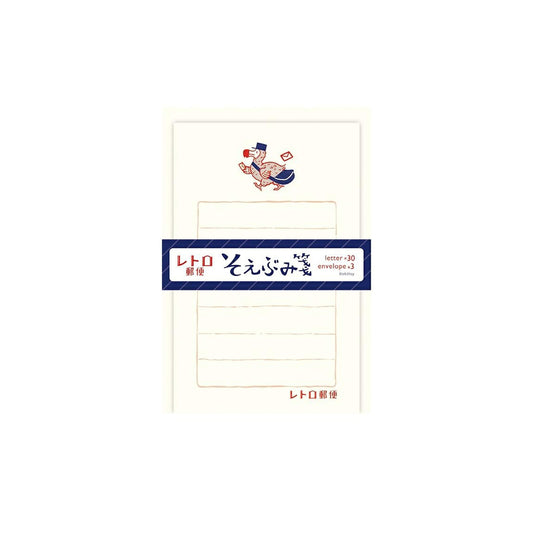 Furukawa Shiko × ob1toy Soebumi - sen Mini Letter Writing Set - Retro Post Limited - Mini Letter Writing Sets