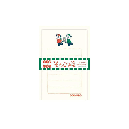 Furukawa Shiko × ob1toy Soebumi - sen Mini Letter Writing Set - Toitsu no Panda Limited - Mini Letter Writing Sets