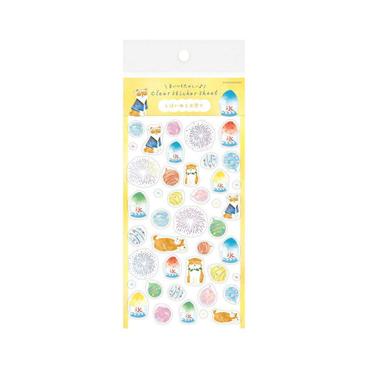 Furukawa Shiko Sticker Sheet - Shiba Dog and Festival - Wa - Life 2025 Summer Limited - Sticker Sheets