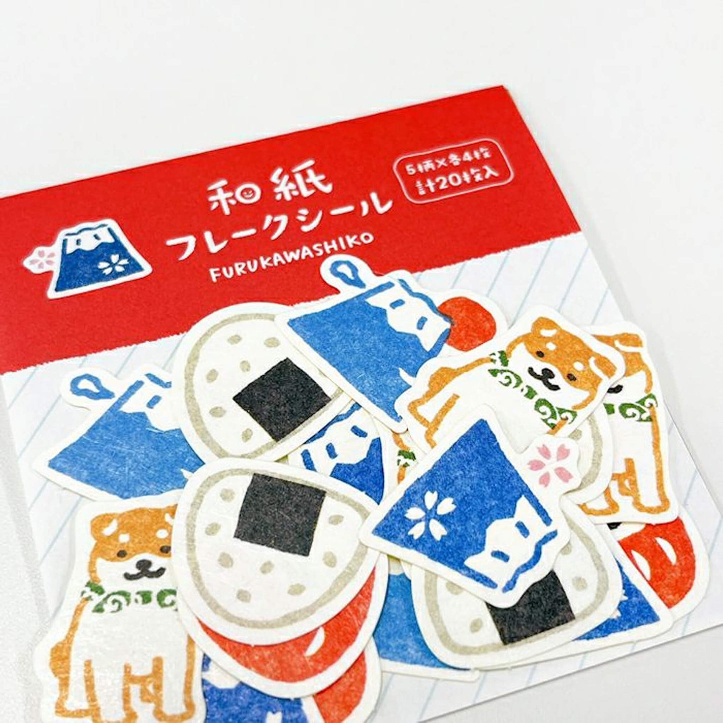 Furukawa Shiko Washi Flake Sticker - Japan - Flake Stickers