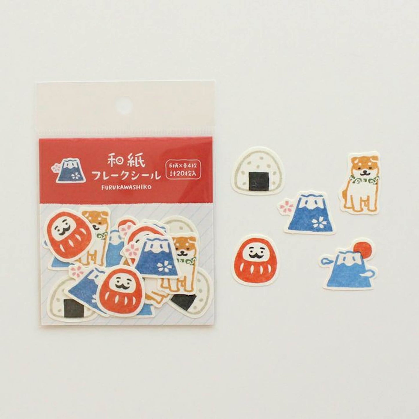 Furukawa Shiko Washi Flake Sticker - Japan - Flake Stickers