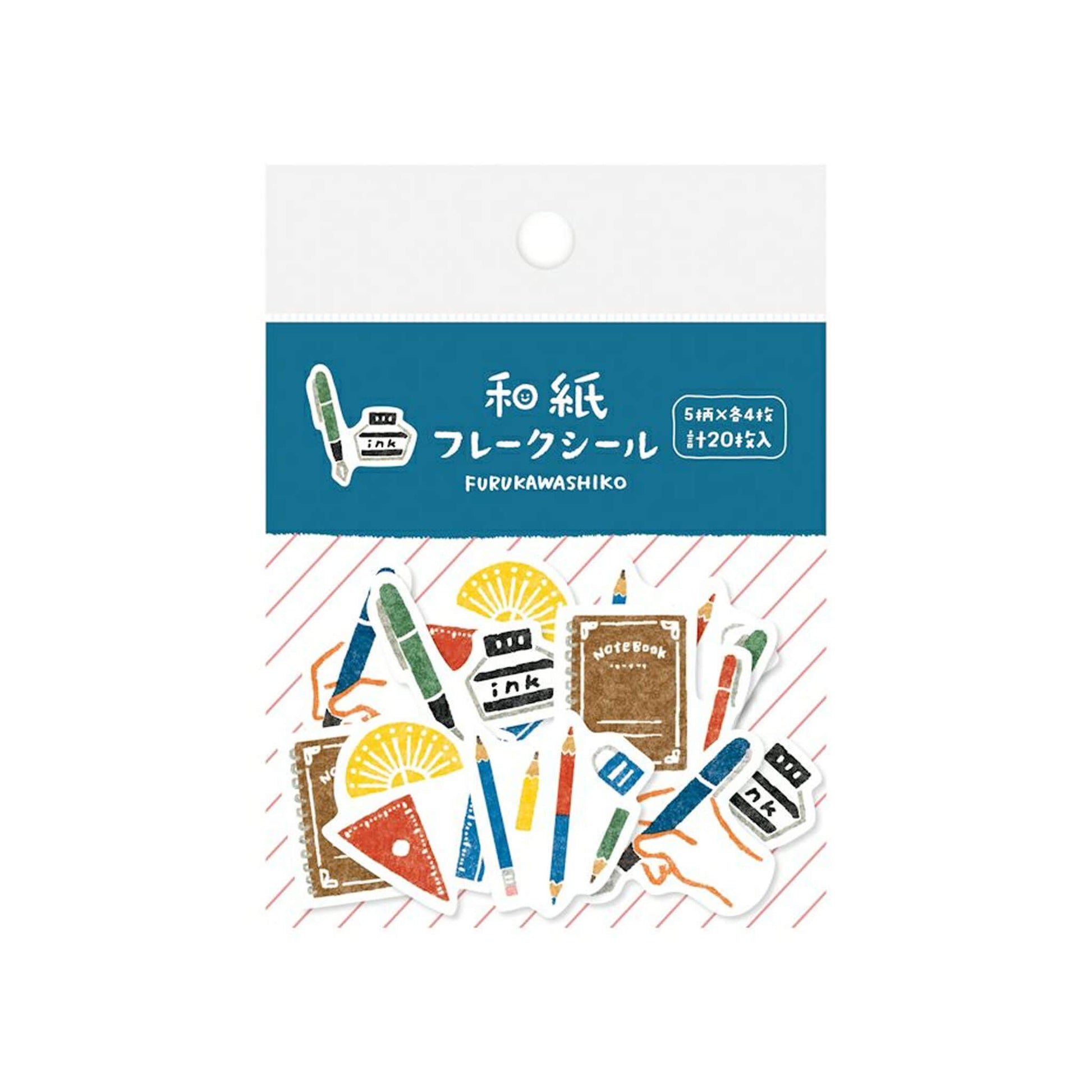 Furukawa Shiko Washi Flake Sticker - Stationery - Flake Stickers