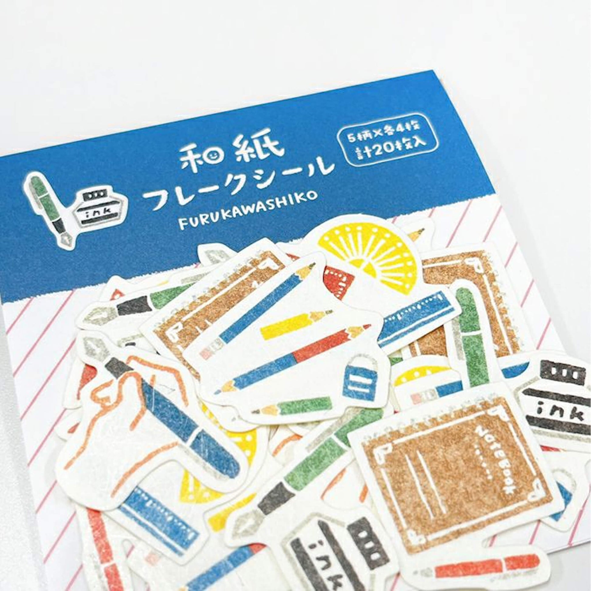 Furukawa Shiko Washi Flake Sticker - Stationery - Flake Stickers