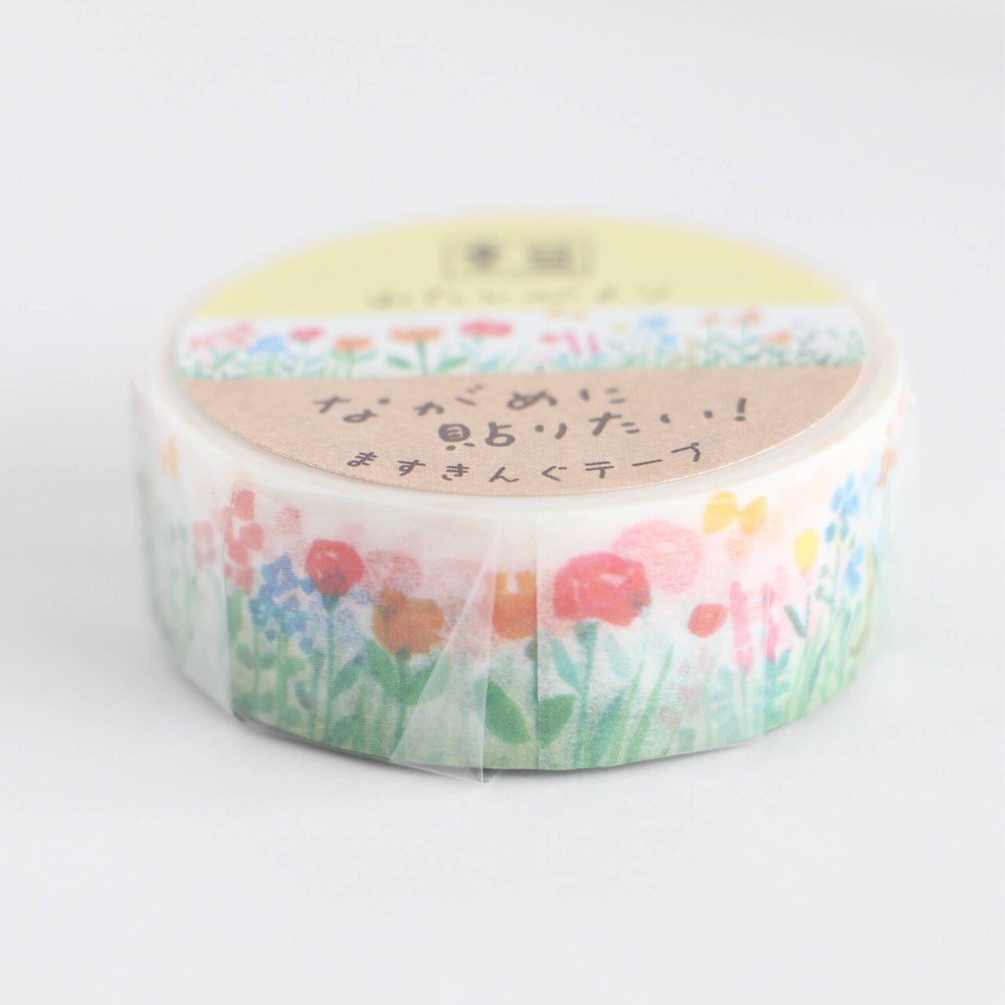 Furukawa Shiko Washi Tape - Flower Field - Watashi Biyori - Washi Tapes