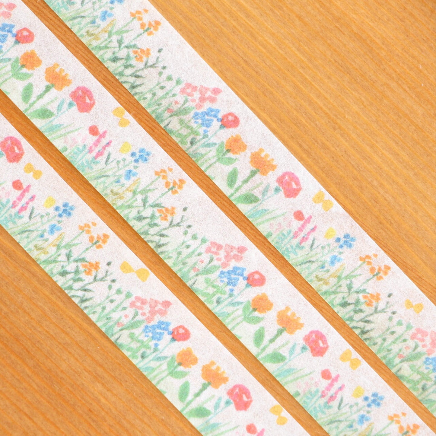 Furukawa Shiko Washi Tape - Flower Field - Watashi Biyori - Washi Tapes