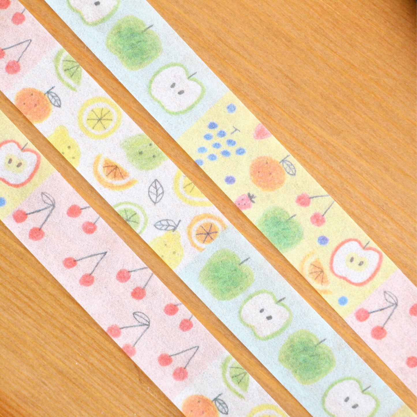 Furukawa Shiko Washi Tape - Fruits - Watashi Biyori - Washi Tapes