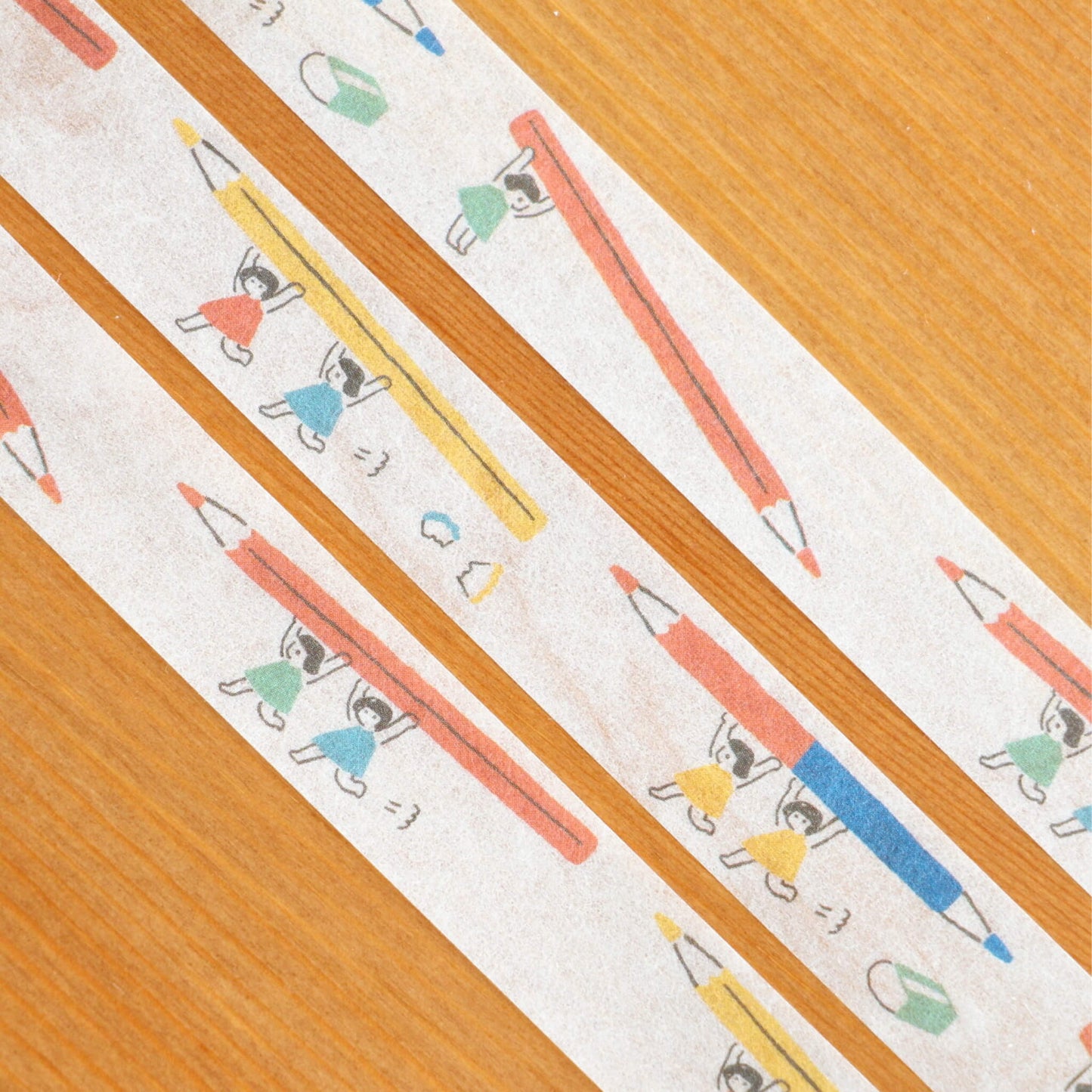 Furukawa Shiko Washi Tape - Pencil Kobito - Watashi Biyori - Washi Tapes