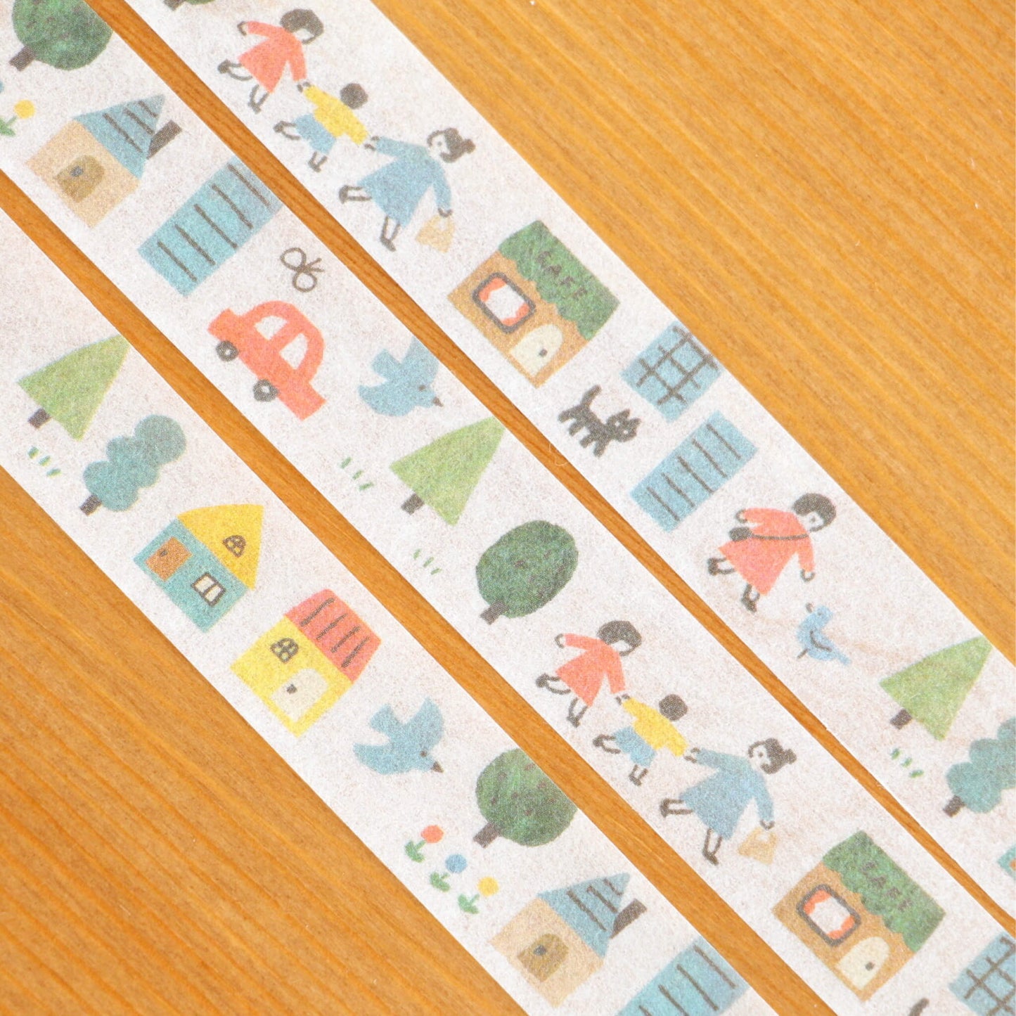Furukawa Shiko Washi Tape - Town - Watashi Biyori - Washi Tapes