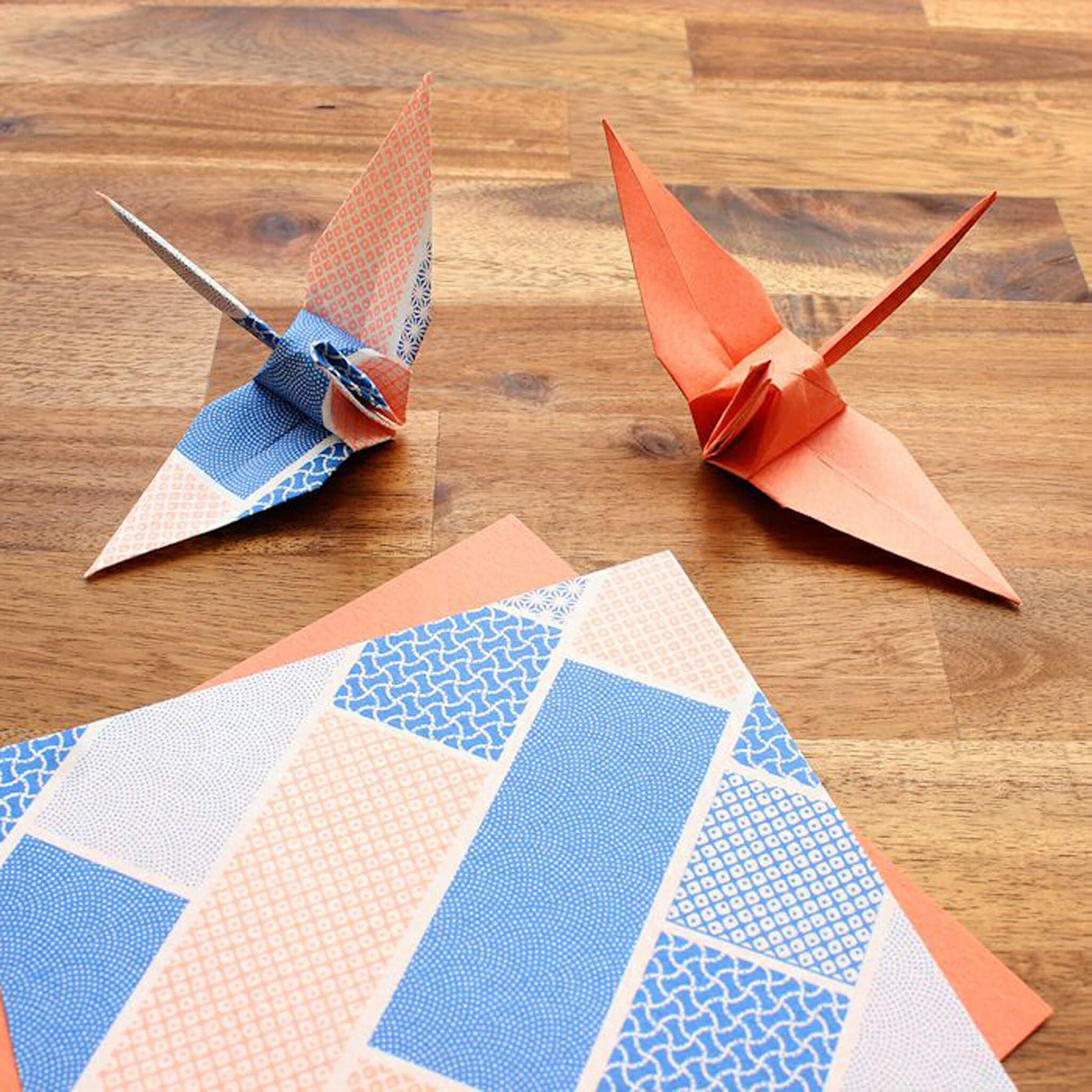 Furukawa Shiko Yuiyui Mino Washi Origami Paper Set - Komon - Origami Paper