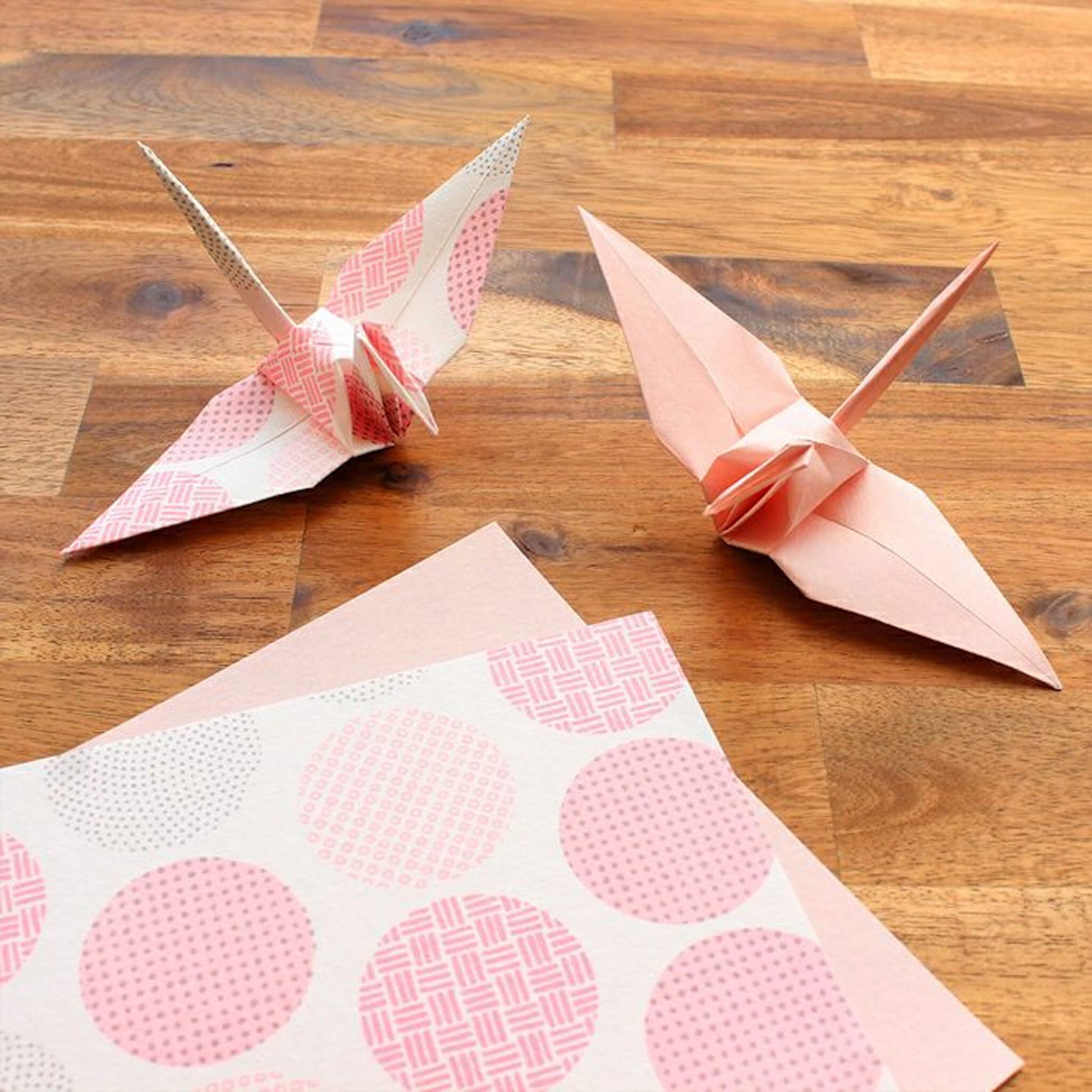 Furukawa Shiko Yuiyui Mino Washi Origami Paper Set - Maru Komon - Origami Paper