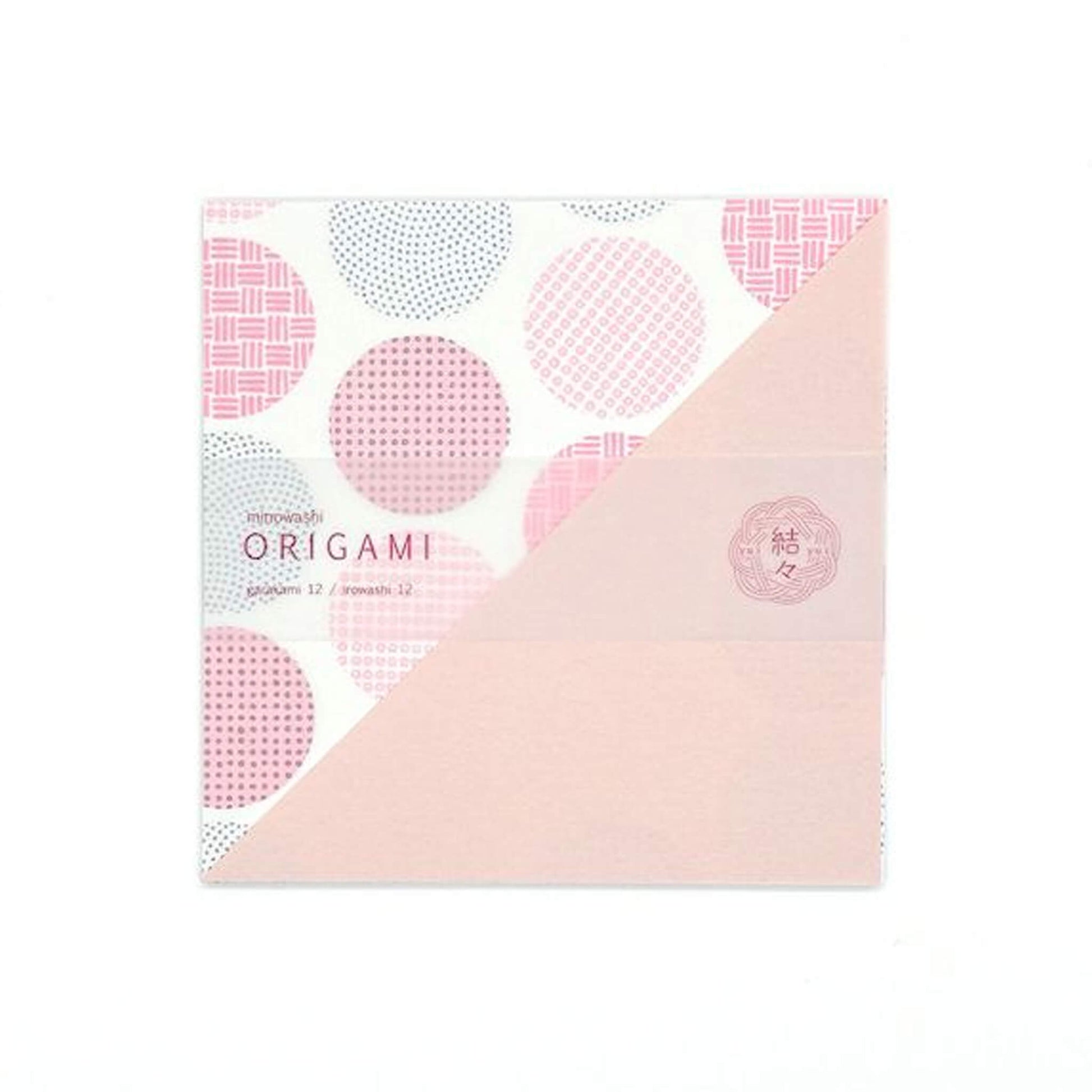 Furukawa Shiko Yuiyui Mino Washi Origami Paper Set - Maru Komon - Origami Paper
