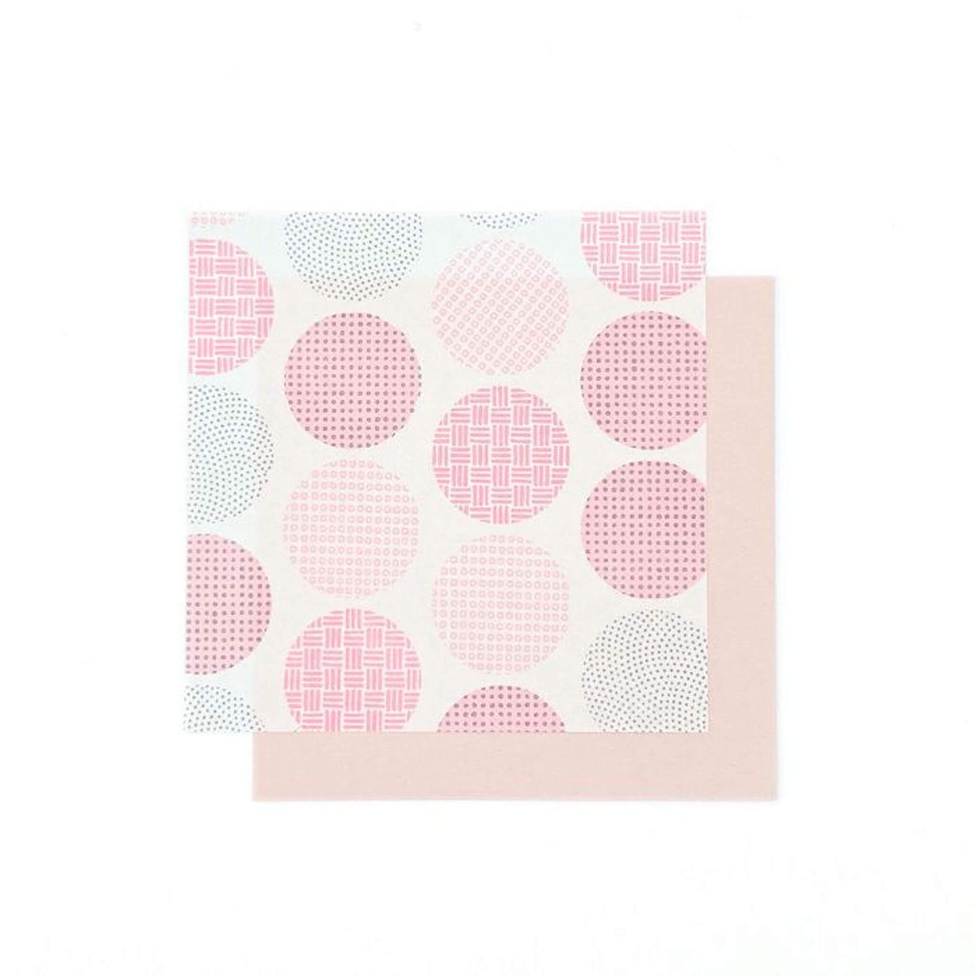 Furukawa Shiko Yuiyui Mino Washi Origami Paper Set - Maru Komon - Origami Paper