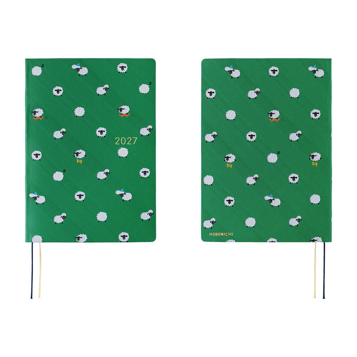 Hobonichi Techo HON A5 2027 - Bow & Tie: Sheep Sheep Sheep - 2027 Planners & Diaries