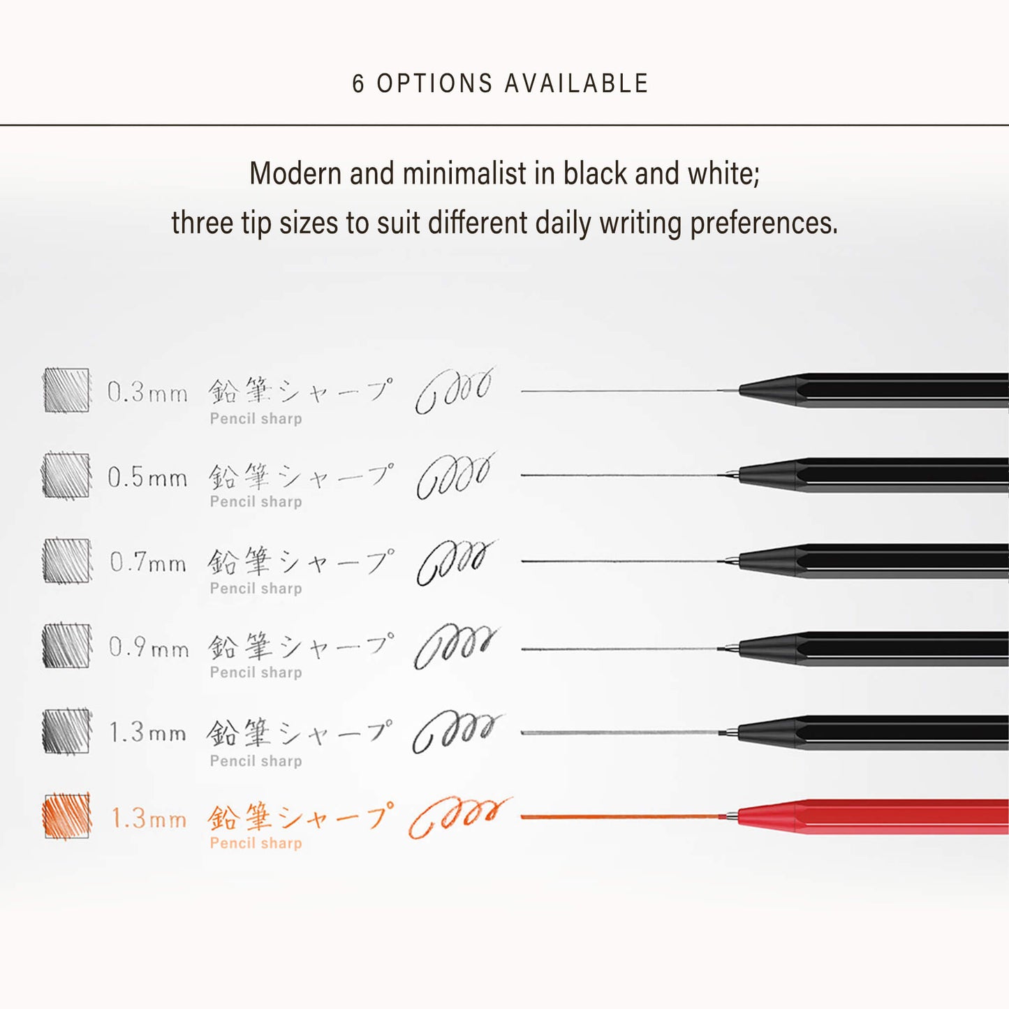 Kokuyo Enpitsu Sharp Mechanical Pencil 1.3mm