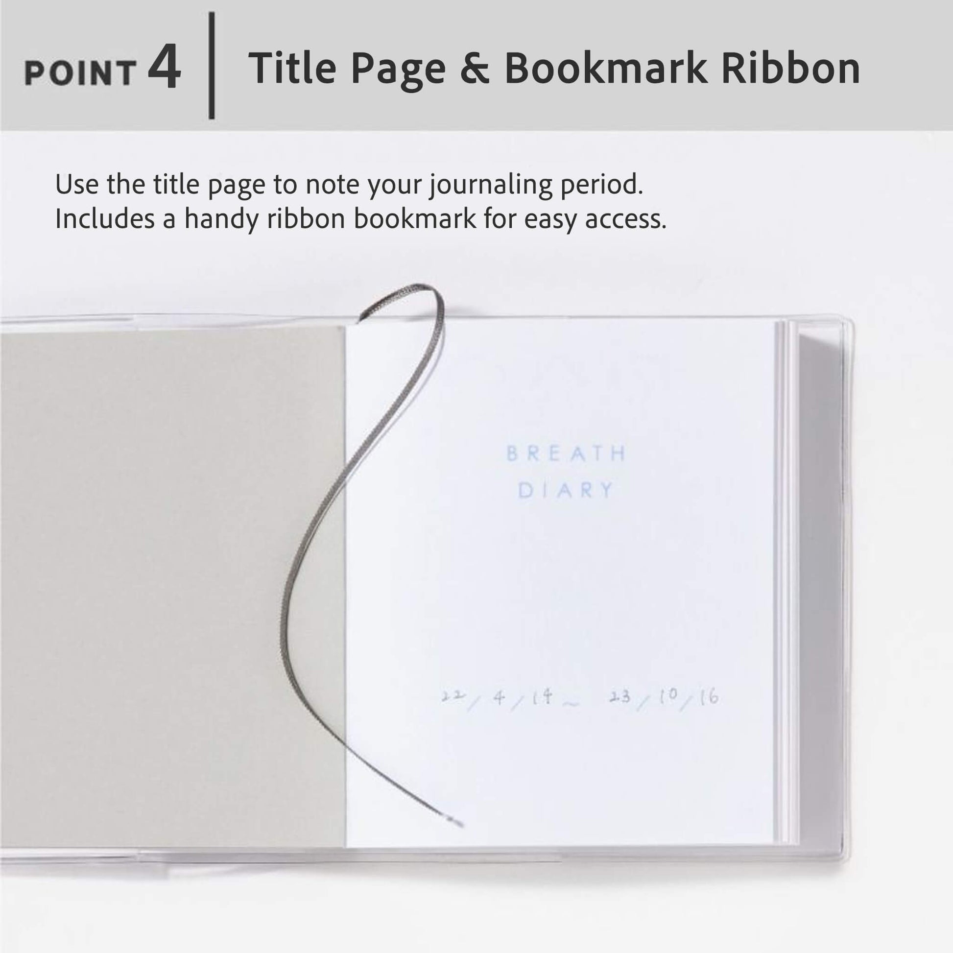 Iroha Publishing Breath Diary - Pink Purple - Diaries & Planners