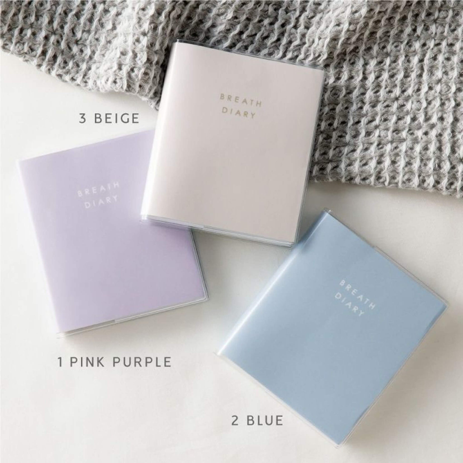 Iroha Publishing Breath Diary - Pink Purple - Diaries & Planners