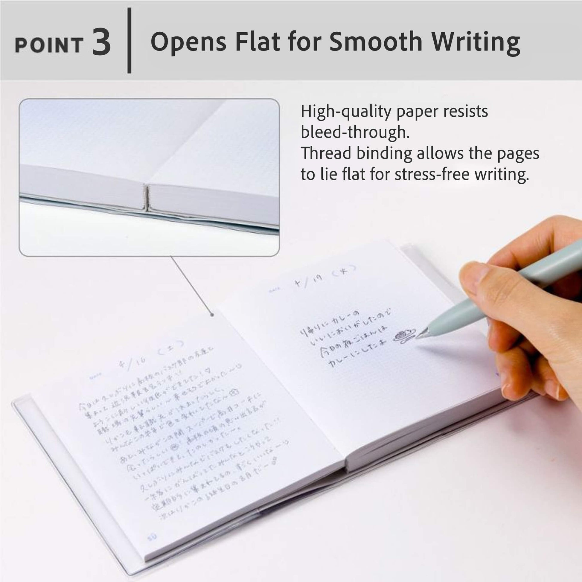 Iroha Publishing Breath Diary - Pink Purple - Diaries & Planners