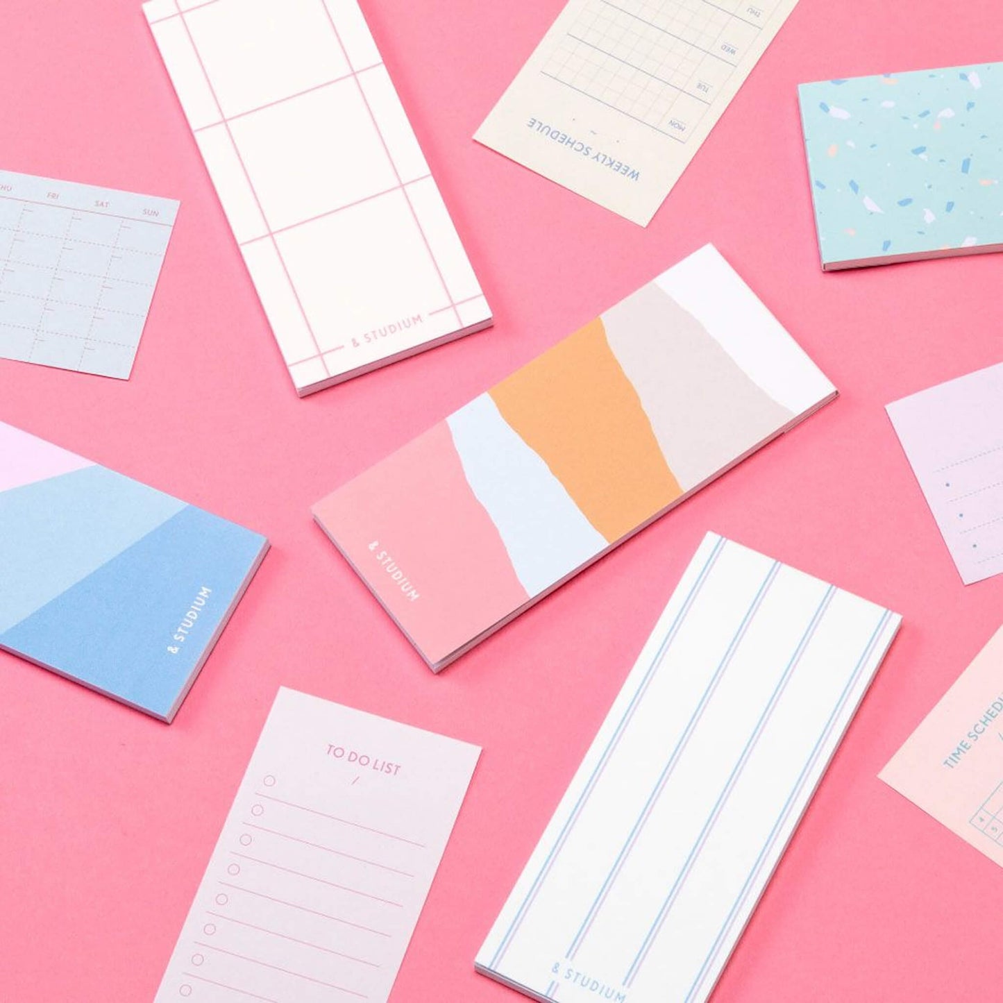 Iroha Publishing Study Management Card - Monthly Schedule - Planning Pads