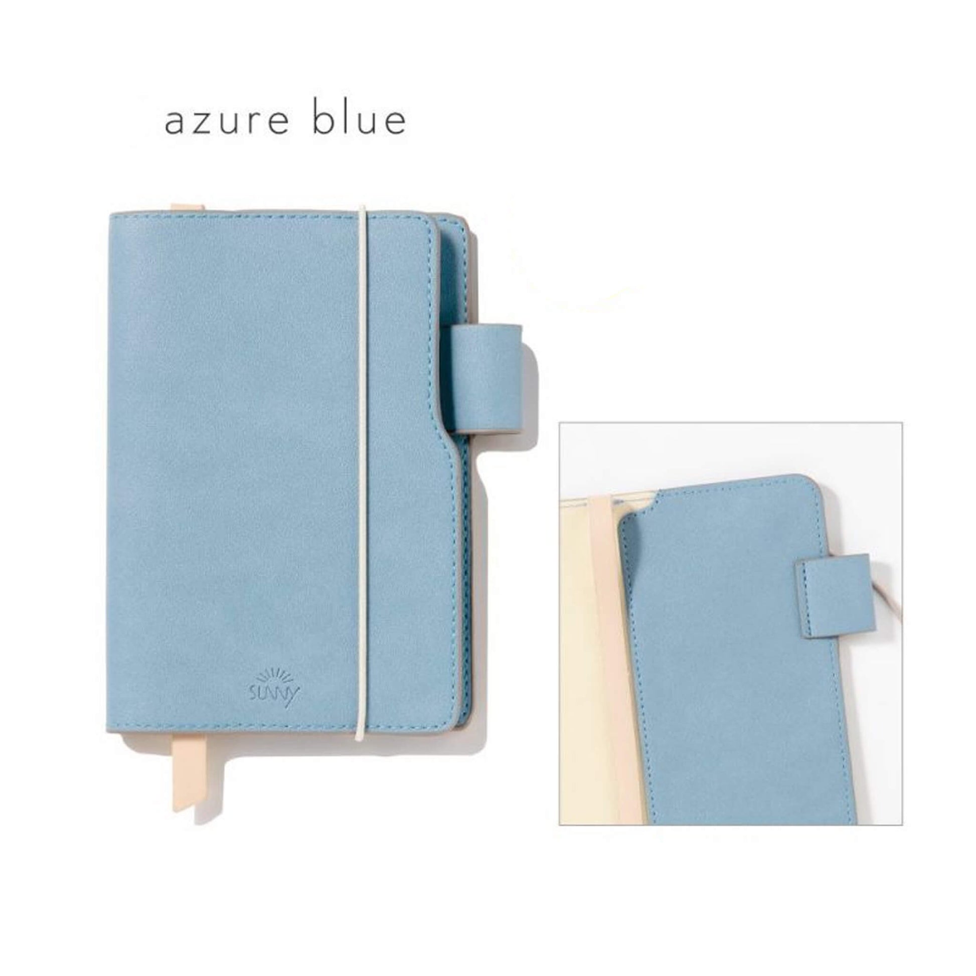 Iroha Publishing Sunny Light Notebook Free Monthly - Azure Blue - Notebooks