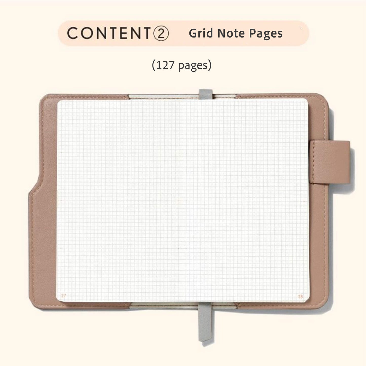 Iroha Publishing Sunny Light Notebook Free Monthly - Yellow - Notebooks