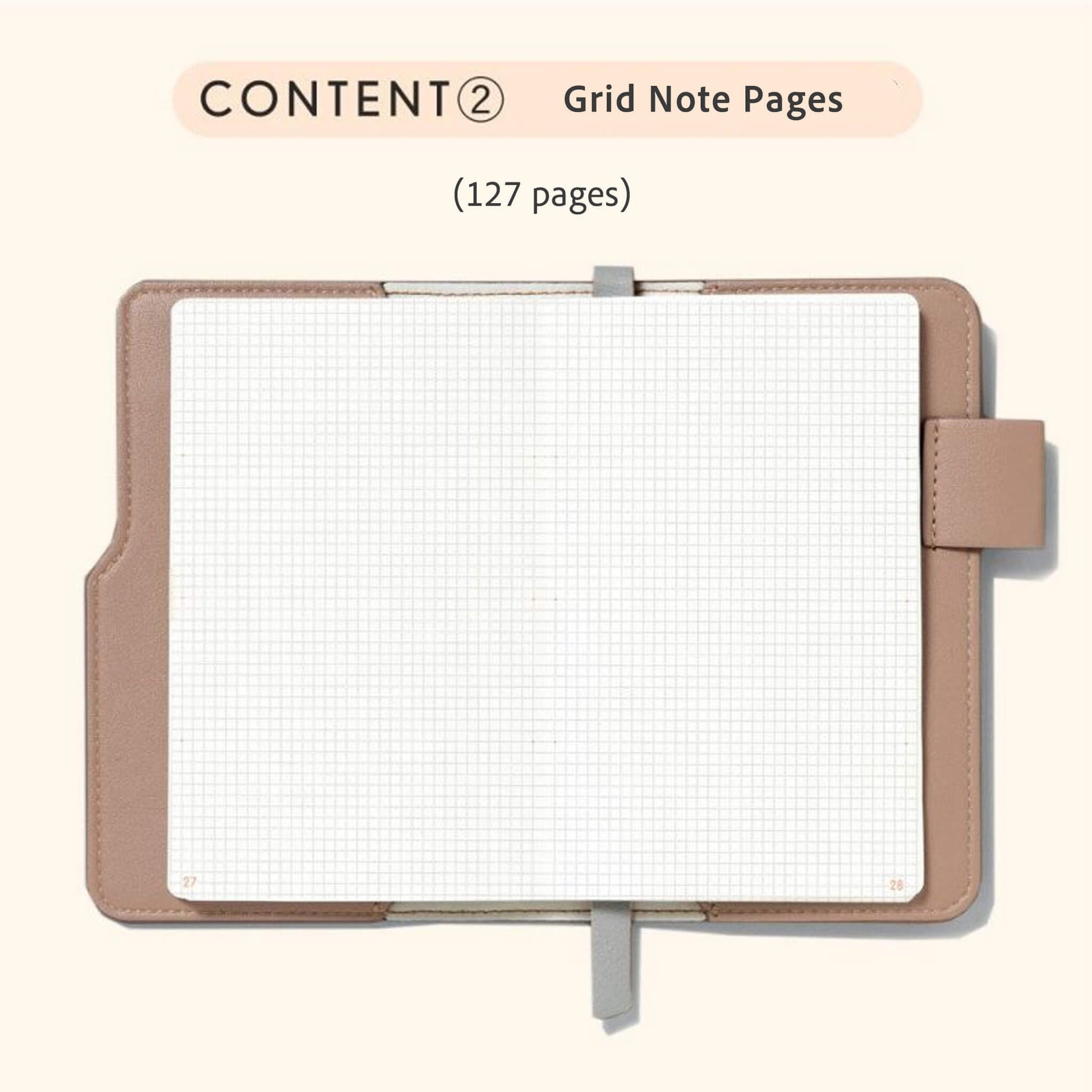 Iroha Publishing Sunny Light Notebook Free Monthly - Yellow - Notebooks