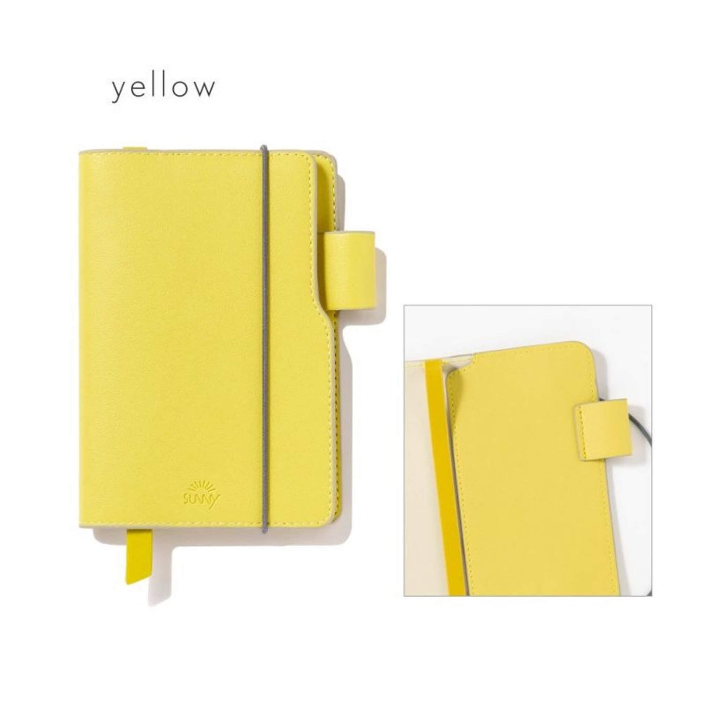 Iroha Publishing Sunny Light Notebook Free Monthly - Yellow - Notebooks