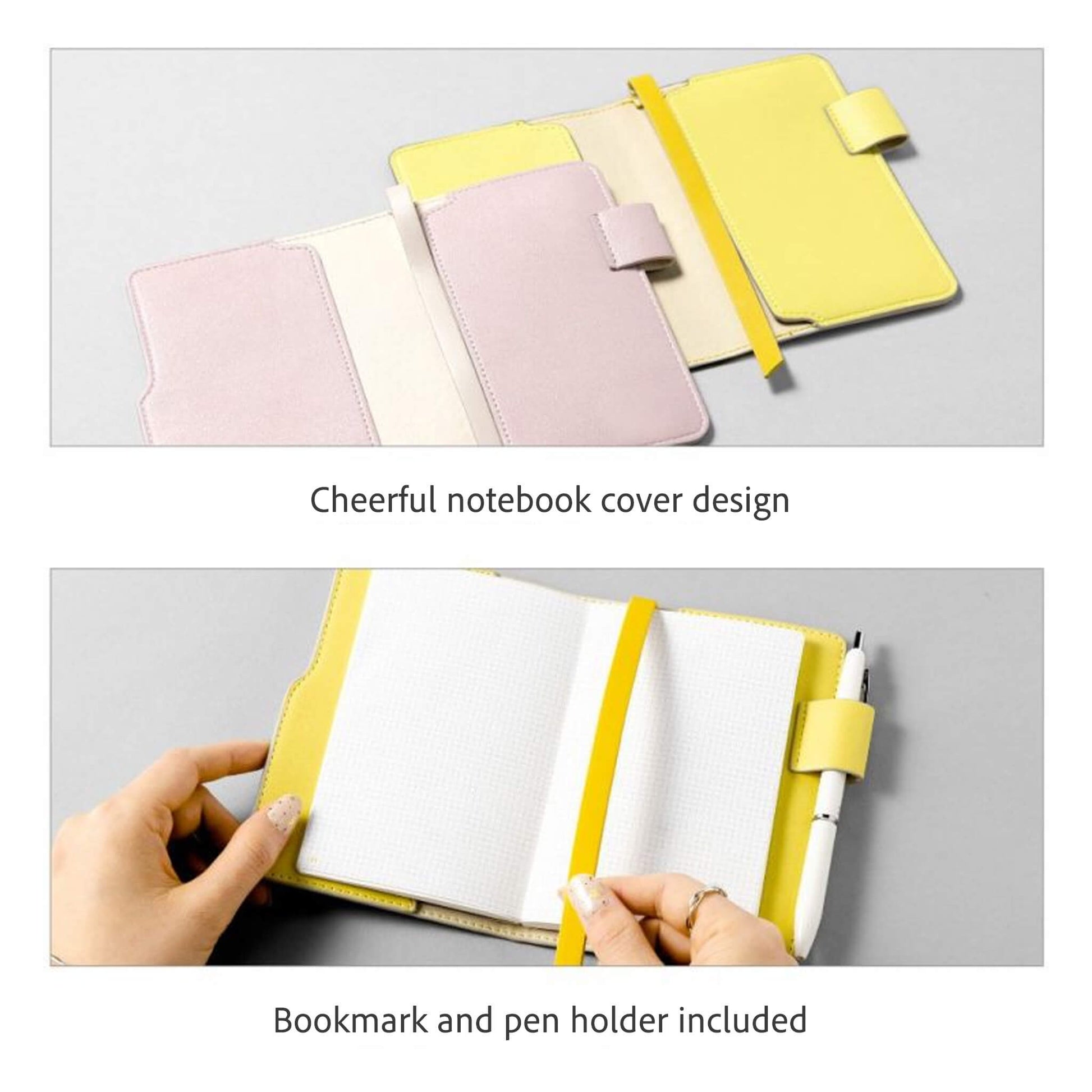 Iroha Publishing Sunny Light Notebook Free Monthly - Yellow - Notebooks