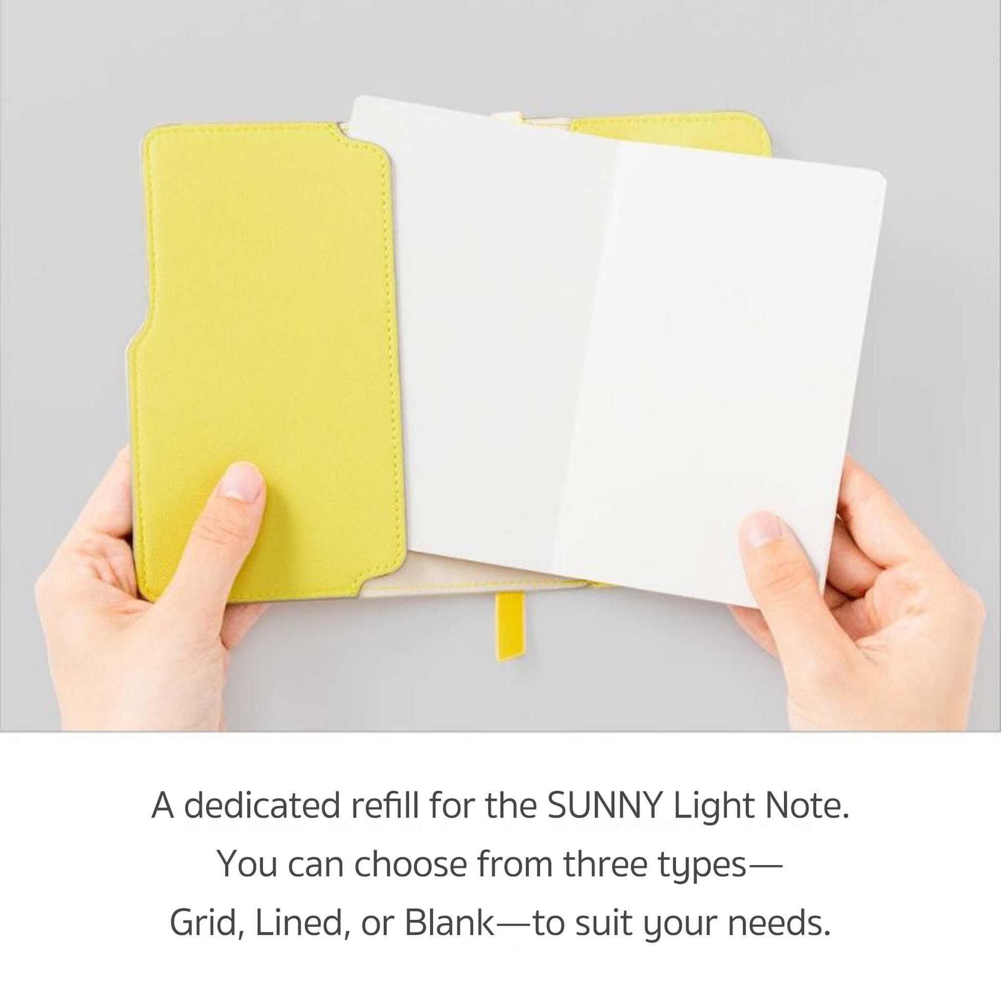 Iroha Publishing Sunny Light Notebook Refill - Grid - Notebooks