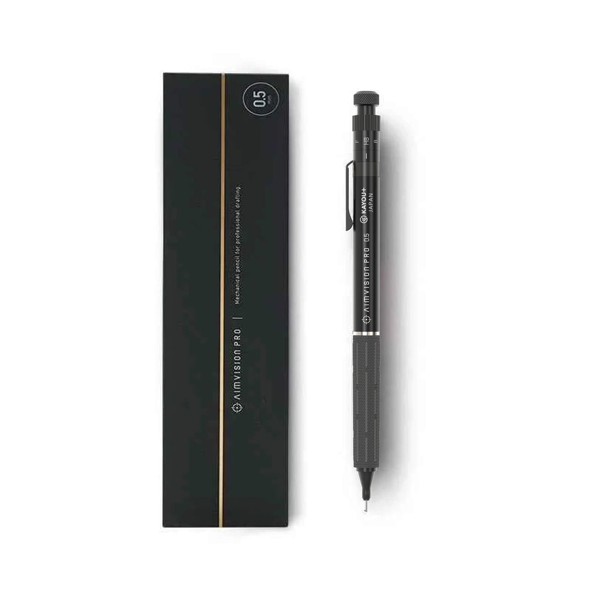 KAYOU+ AIMVISION PRO Mechanical Pencil - Meteor Black - Mechanical Pencils