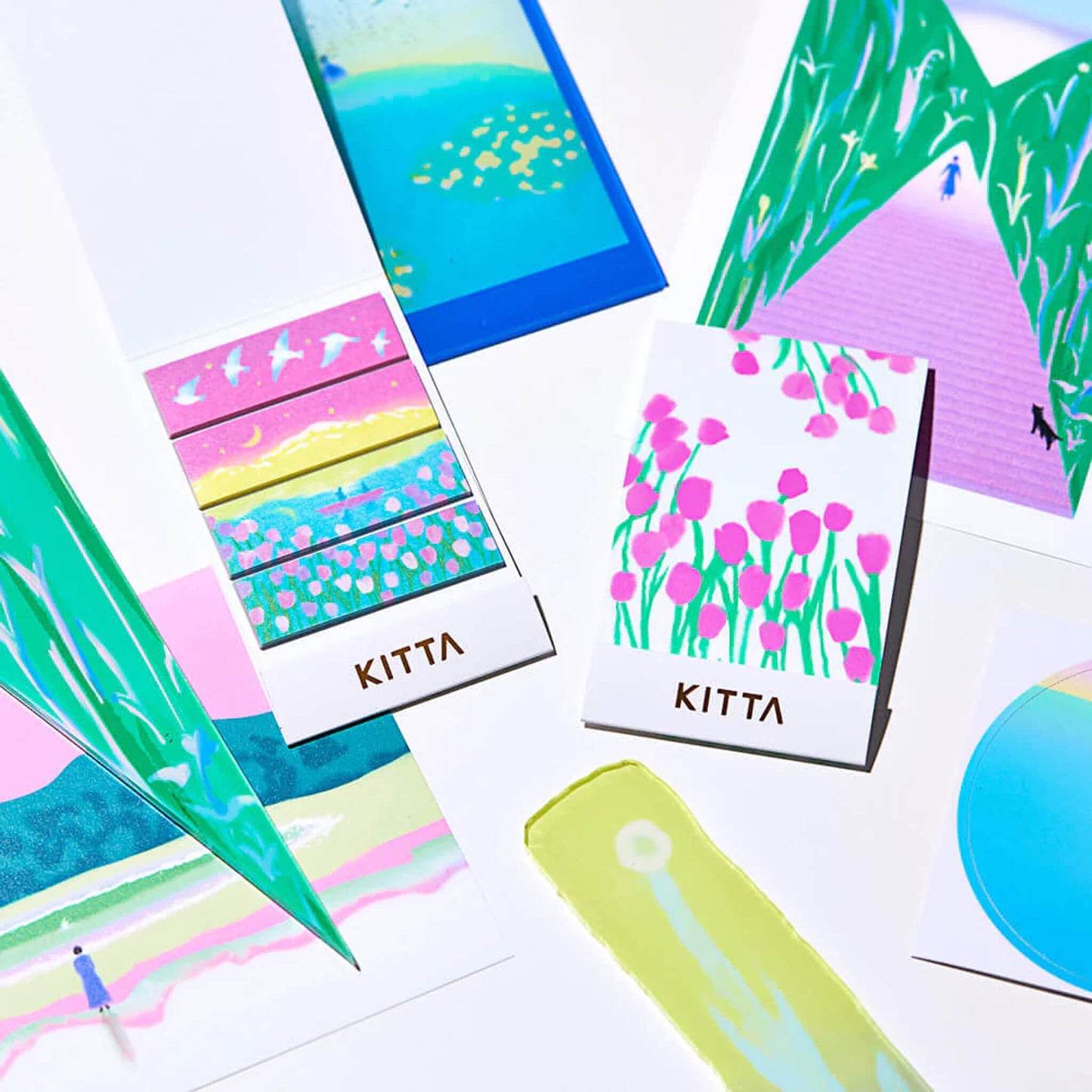 King Jim HITOTOKI KITTA Basic Washi Tape - Mizuumi - Kitta