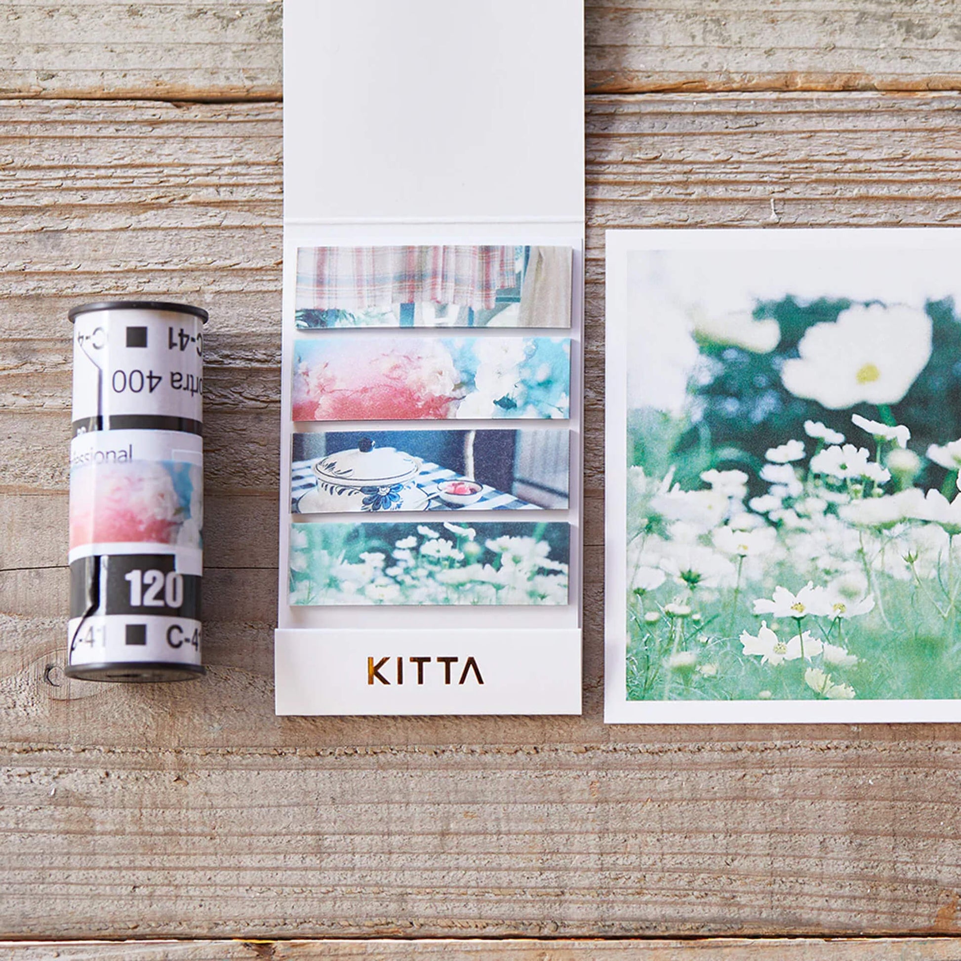 King Jim HITOTOKI KITTA Basic Washi Tape - Photo - Kitta