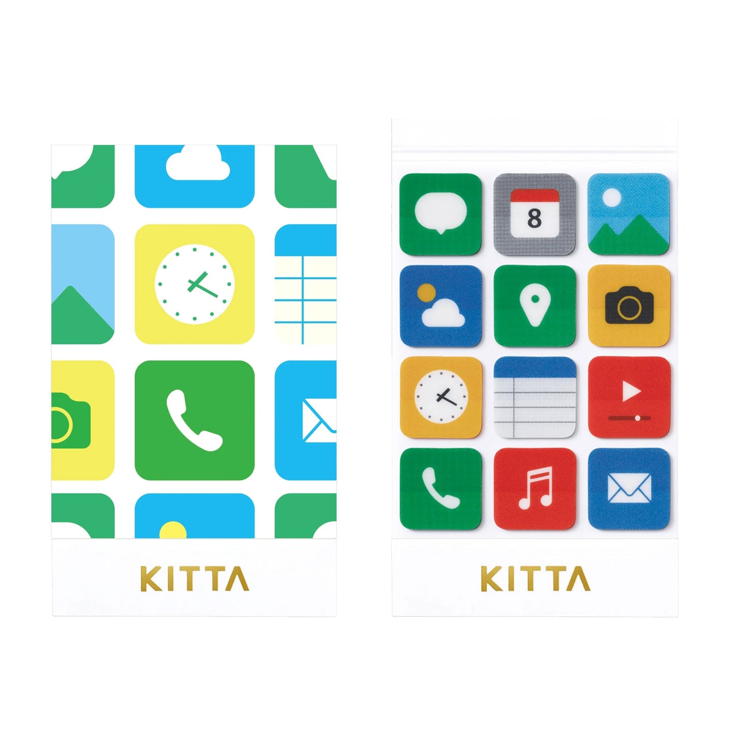 King Jim HITOTOKI KITTA Clear Sticker - Theme (Icon) - Kitta