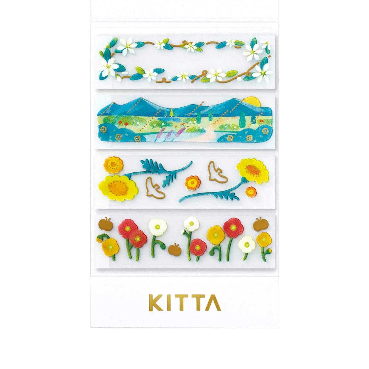 King Jim HITOTOKI KITTA Clear Tape - Uraraka (Gold Foil) - Kitta