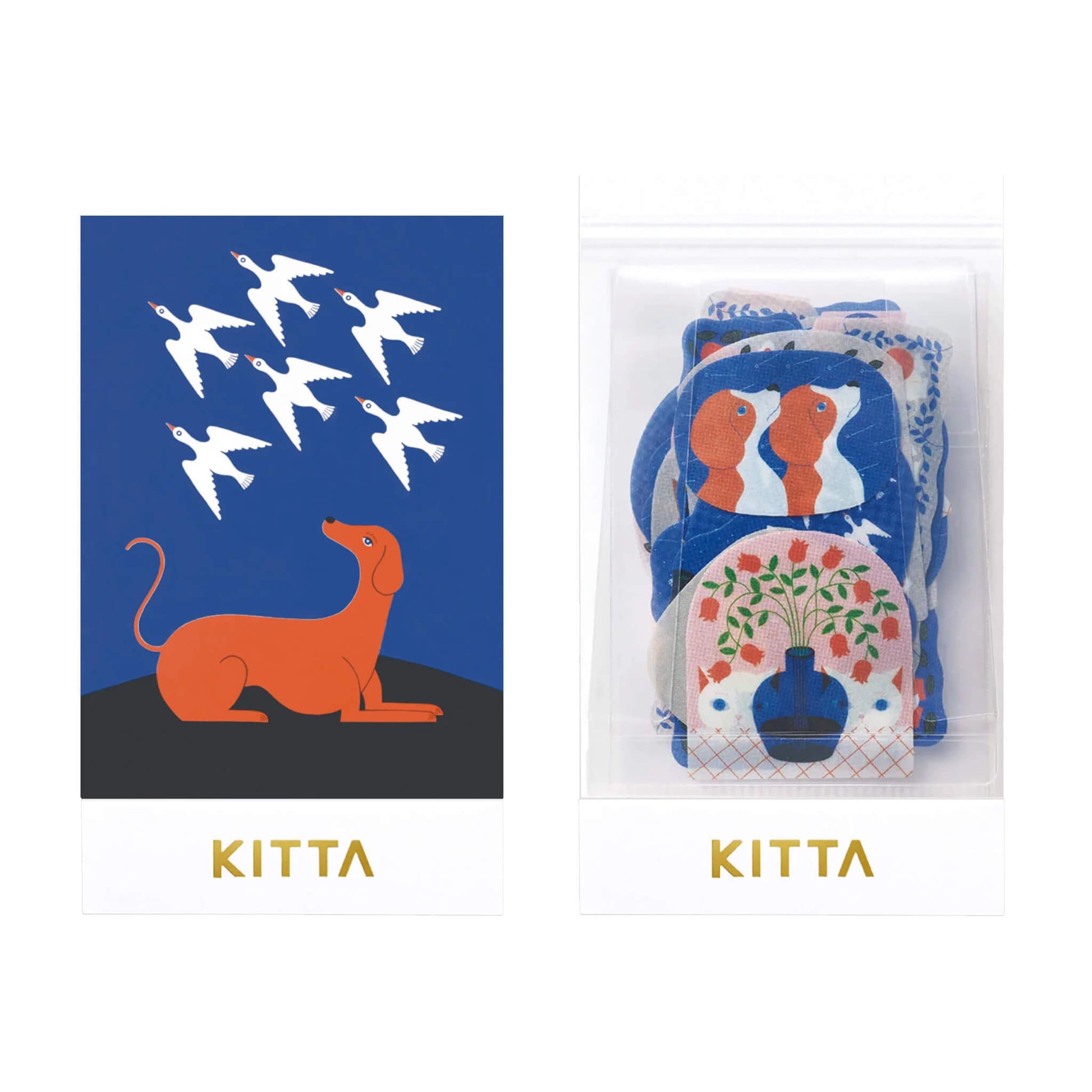 King Jim HITOTOKI KITTA Flake Sticker - Myth - Kitta