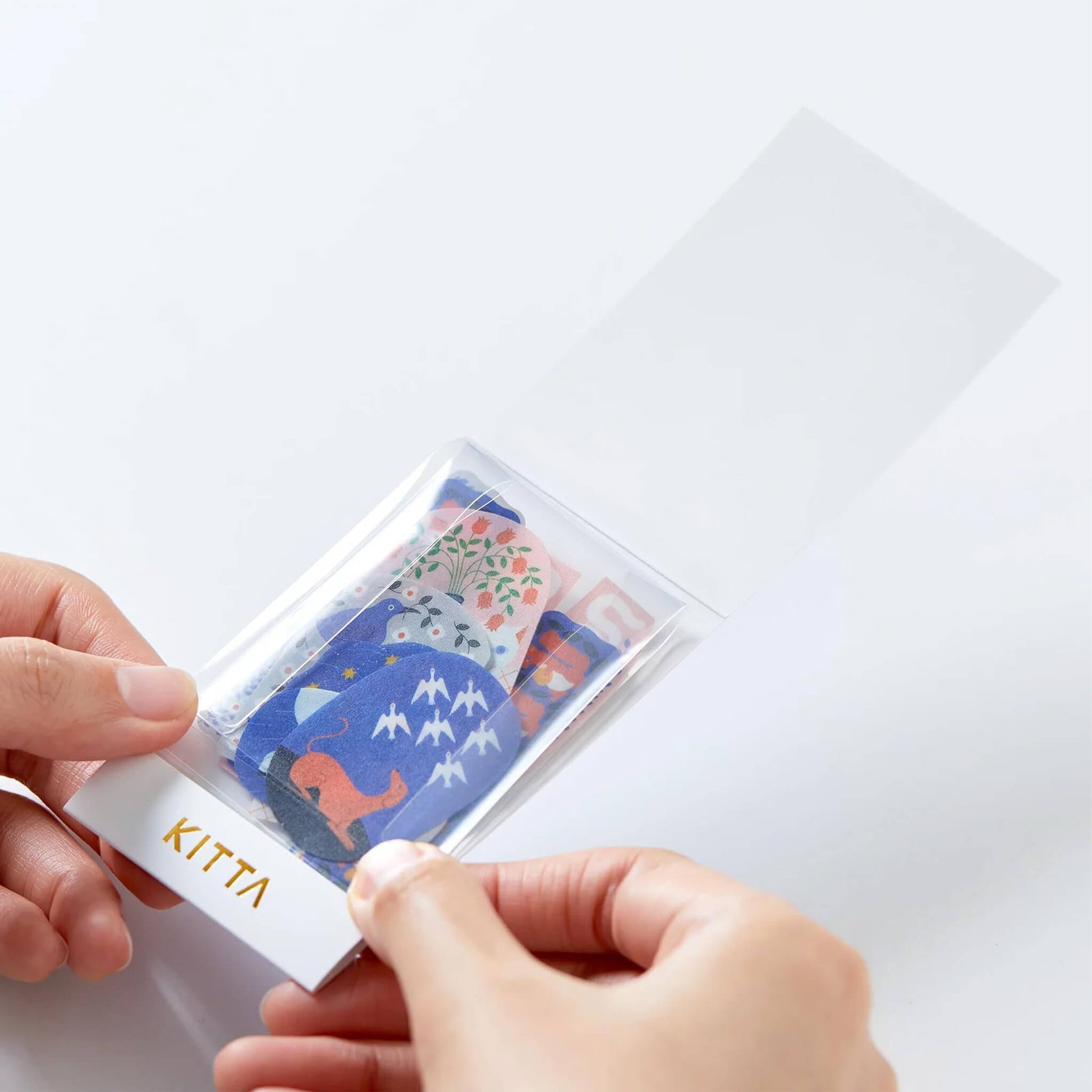 King Jim HITOTOKI KITTA Flake Sticker - Myth - Kitta