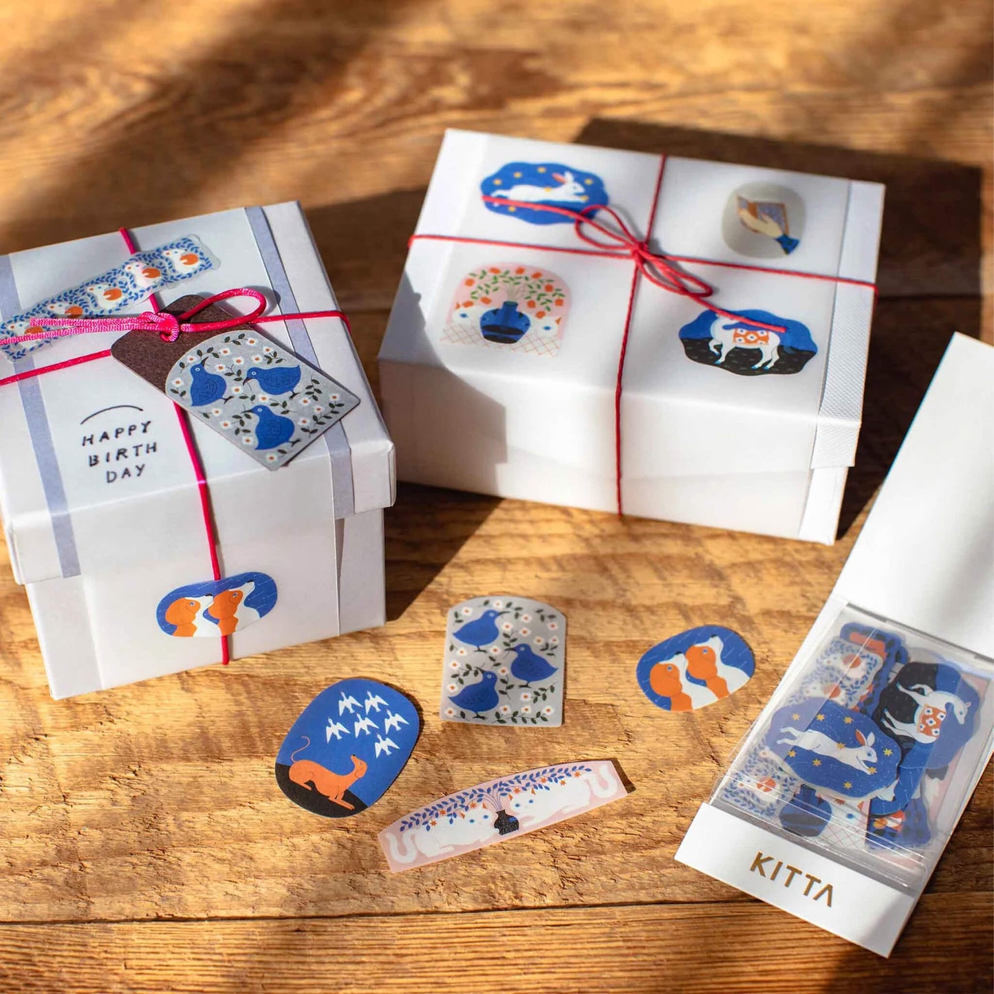 King Jim HITOTOKI KITTA Flake Sticker - Myth - Kitta