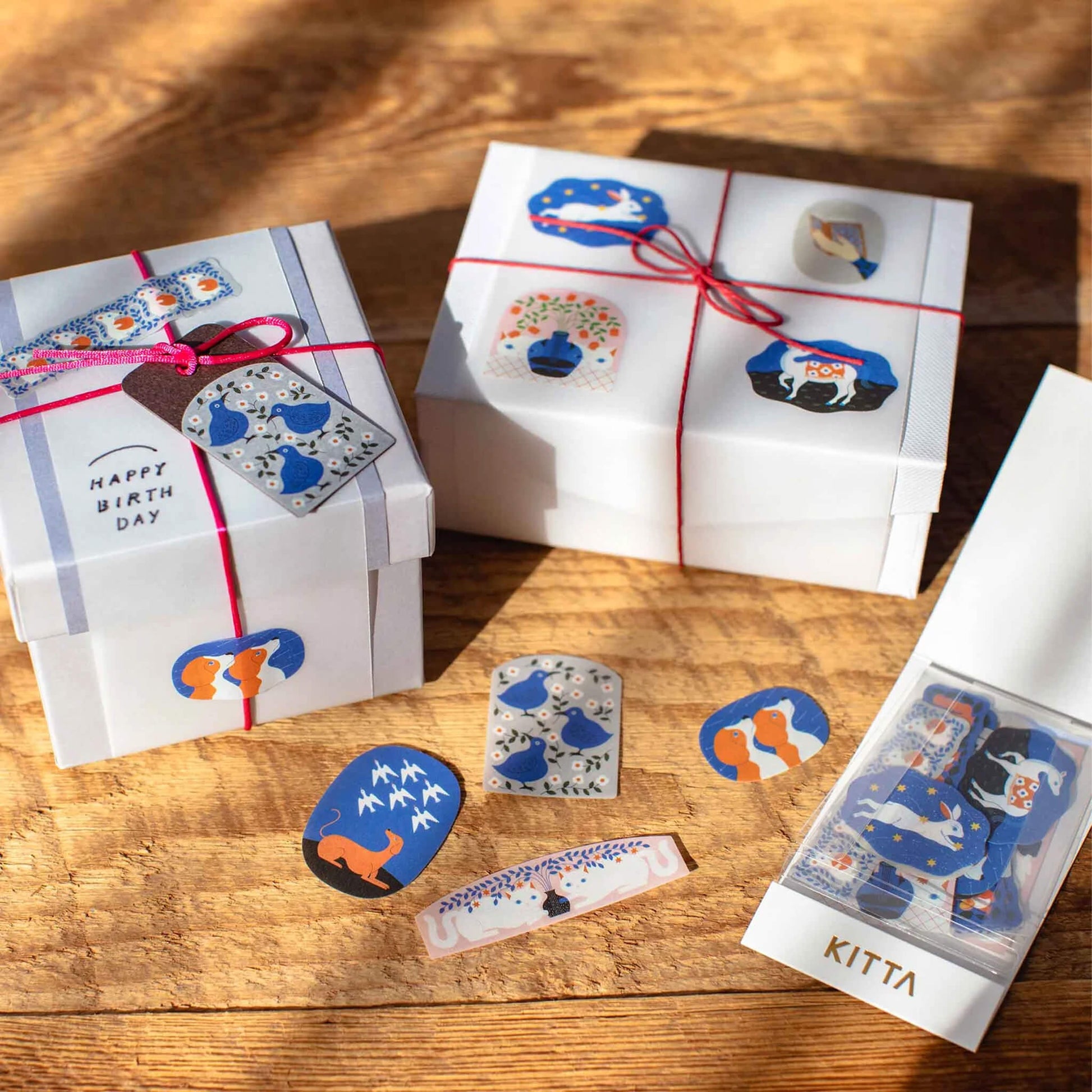 King Jim HITOTOKI KITTA Flake Sticker - Myth - Kitta