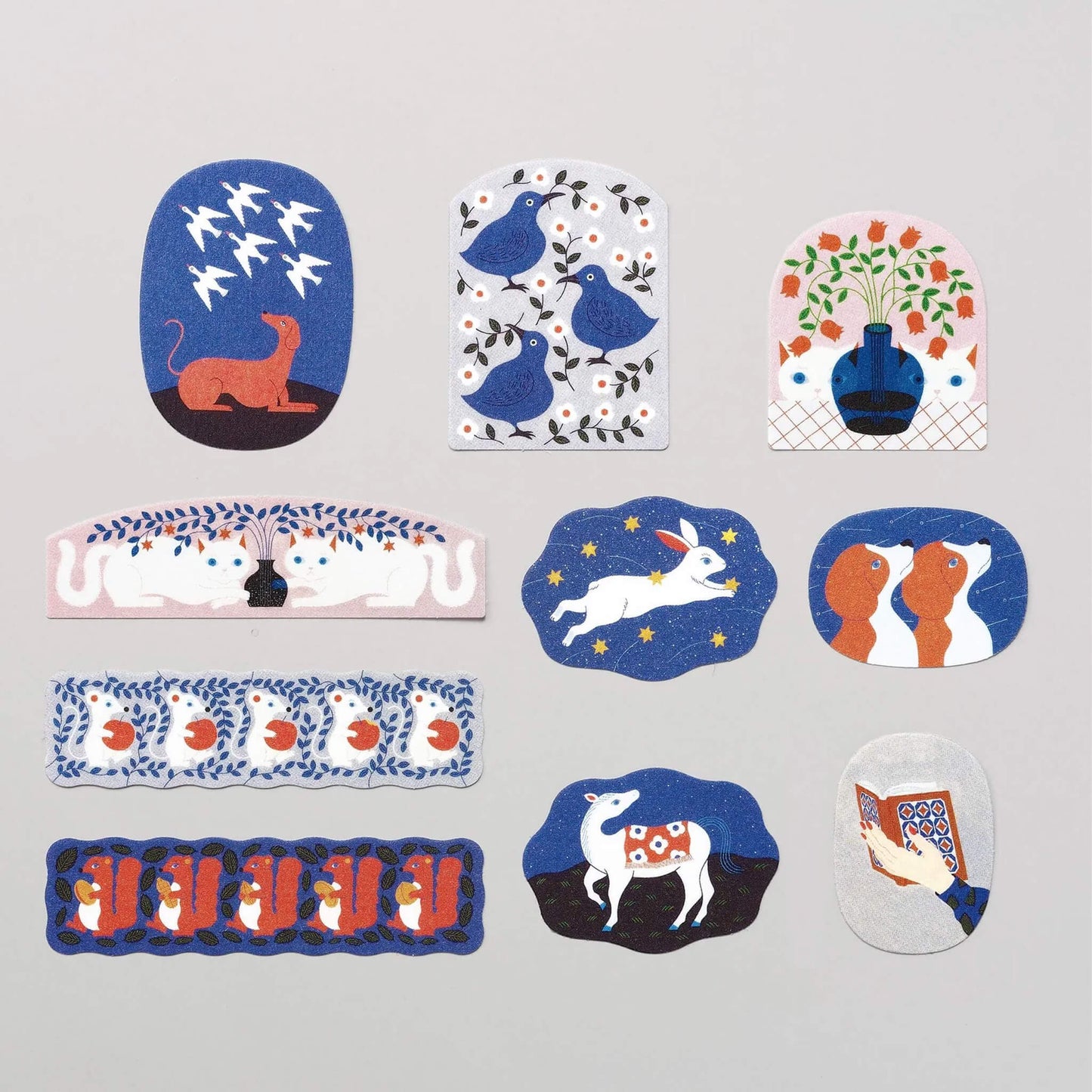 King Jim HITOTOKI KITTA Flake Sticker - Myth - Kitta