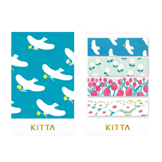 King Jim HITOTOKI KITTA Jabara Washi Tape - Fuukei - Kitta