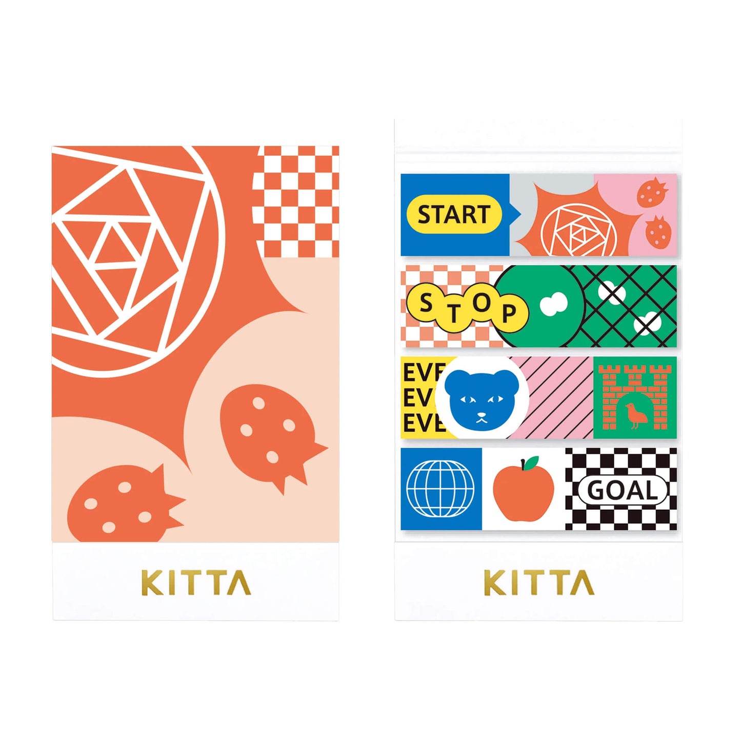 King Jim HITOTOKI KITTA Jabara Washi Tape - Sugoroku - Kitta