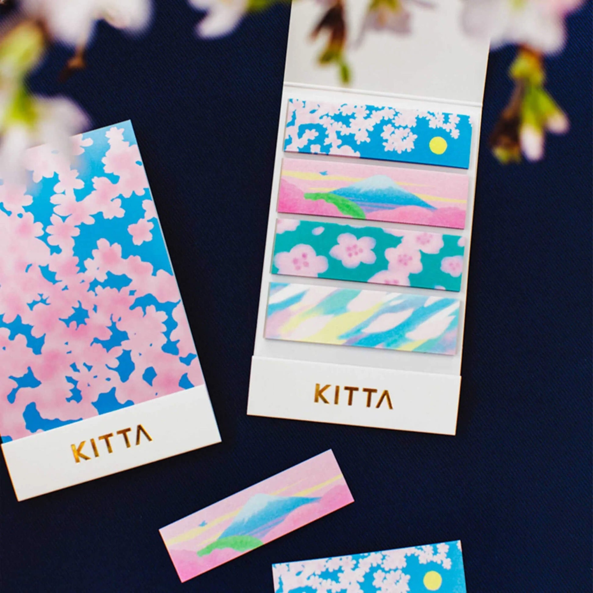 King Jim HITOTOKI KITTA Limited Washi Tape - Hanaakari - Kitta