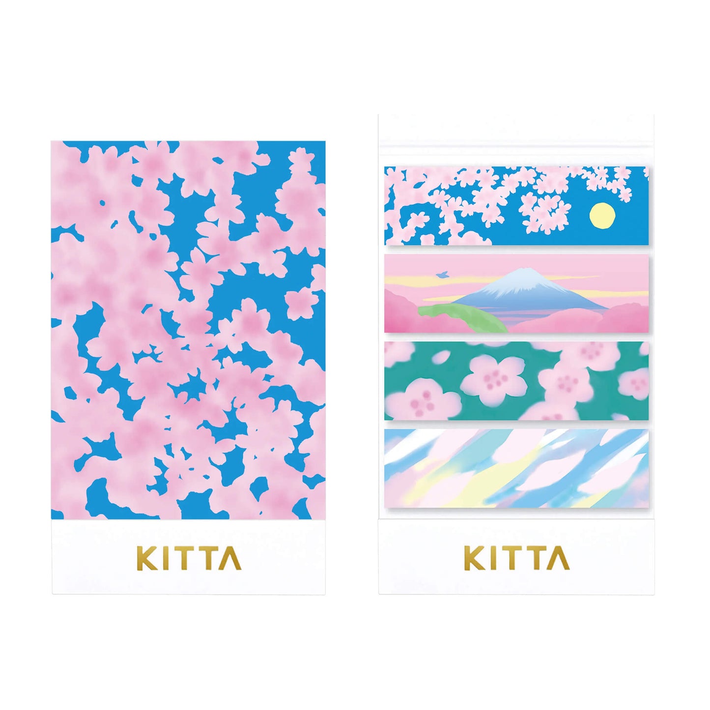 King Jim HITOTOKI KITTA Limited Washi Tape - Hanaakari - Kitta