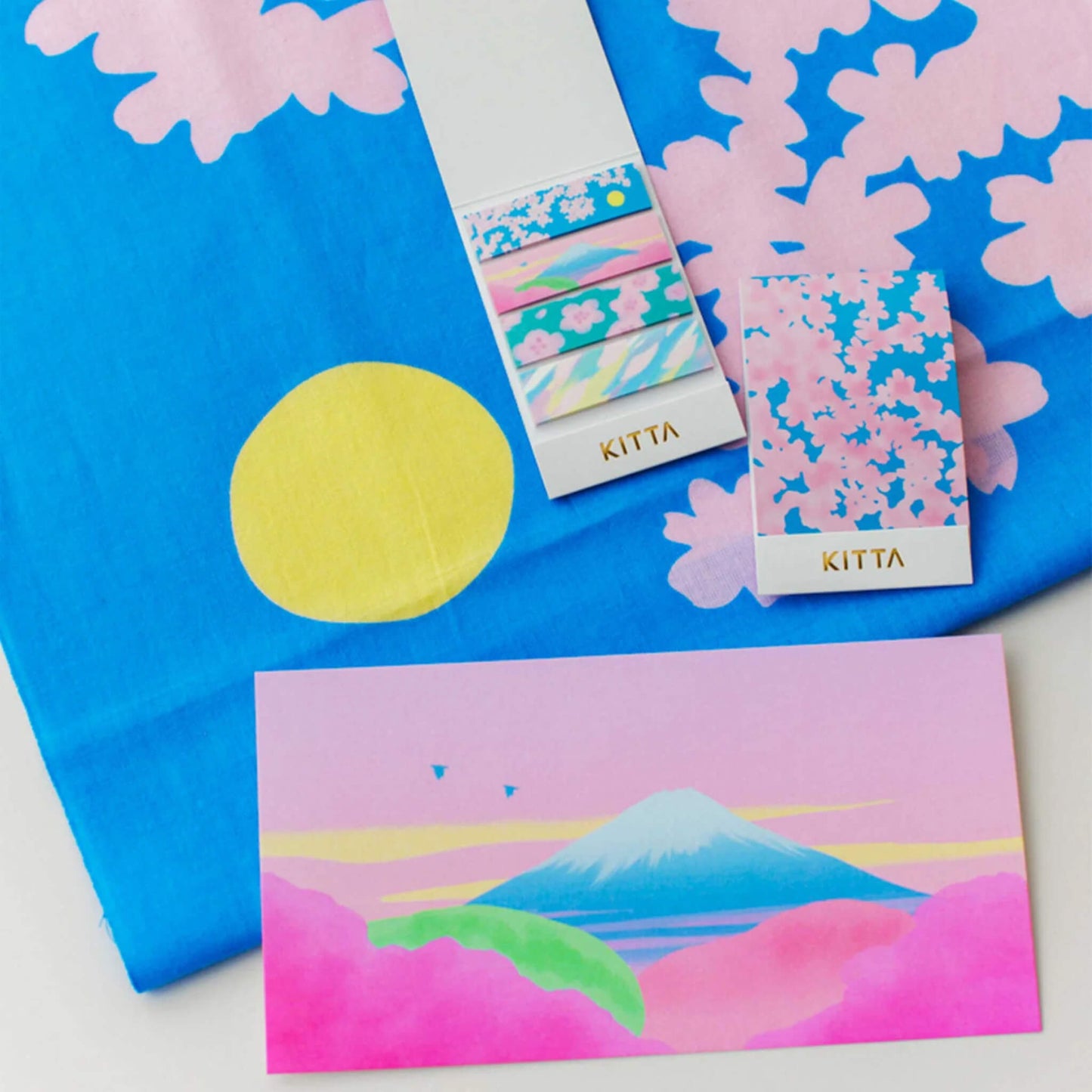 King Jim HITOTOKI KITTA Limited Washi Tape - Hanaakari - Kitta