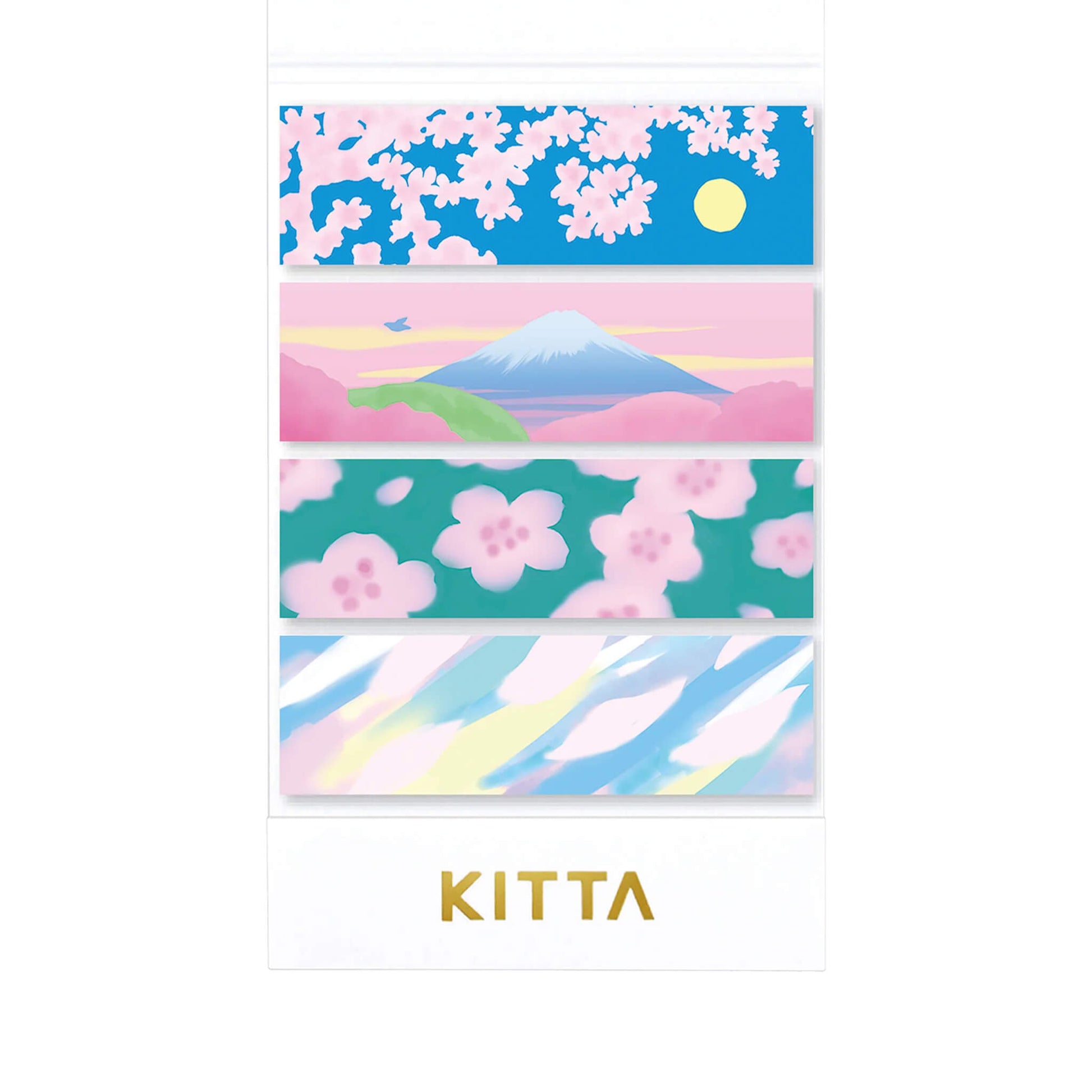 King Jim HITOTOKI KITTA Limited Washi Tape - Hanaakari - Kitta
