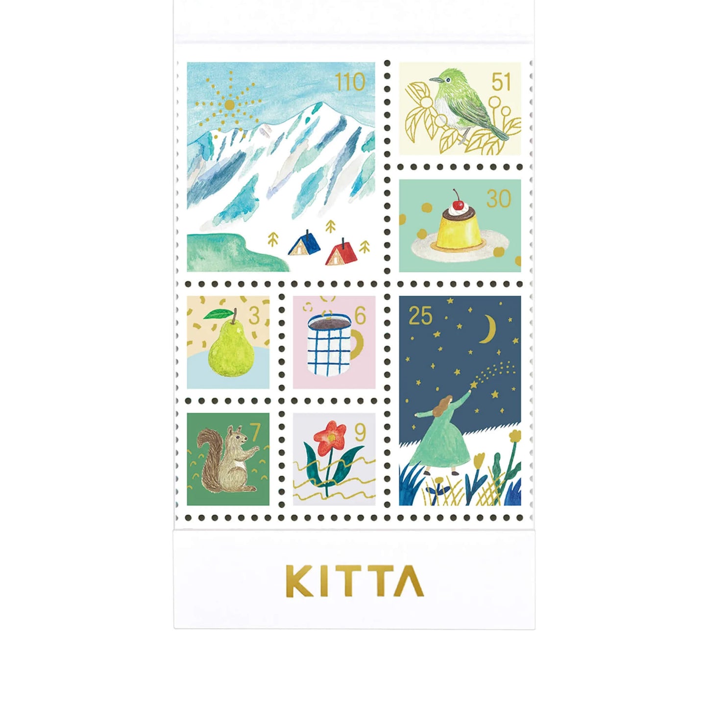 King Jim HITOTOKI KITTA Special Sticker - Collection 3 - Kitta