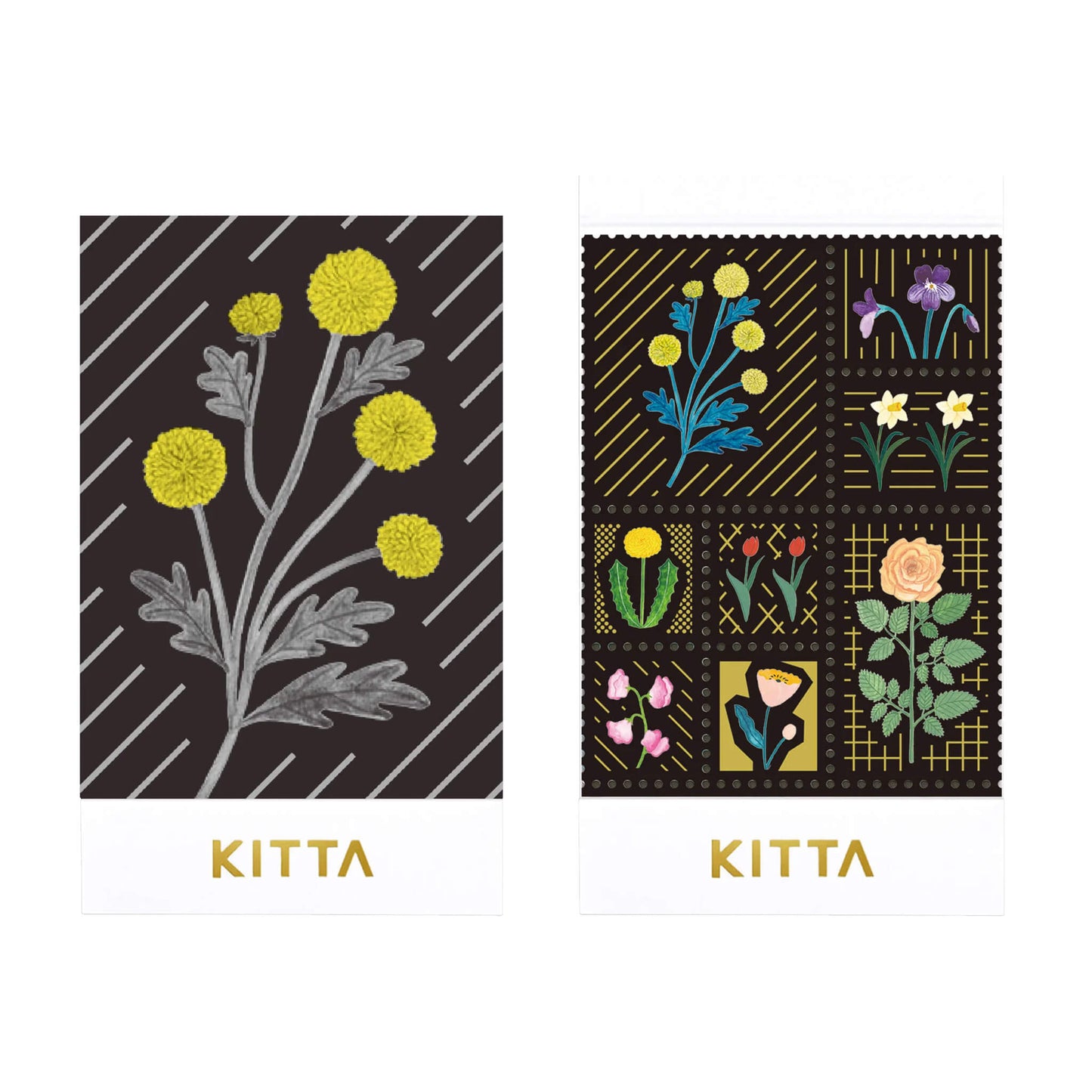 King Jim HITOTOKI KITTA Special Sticker - Flower - Kitta