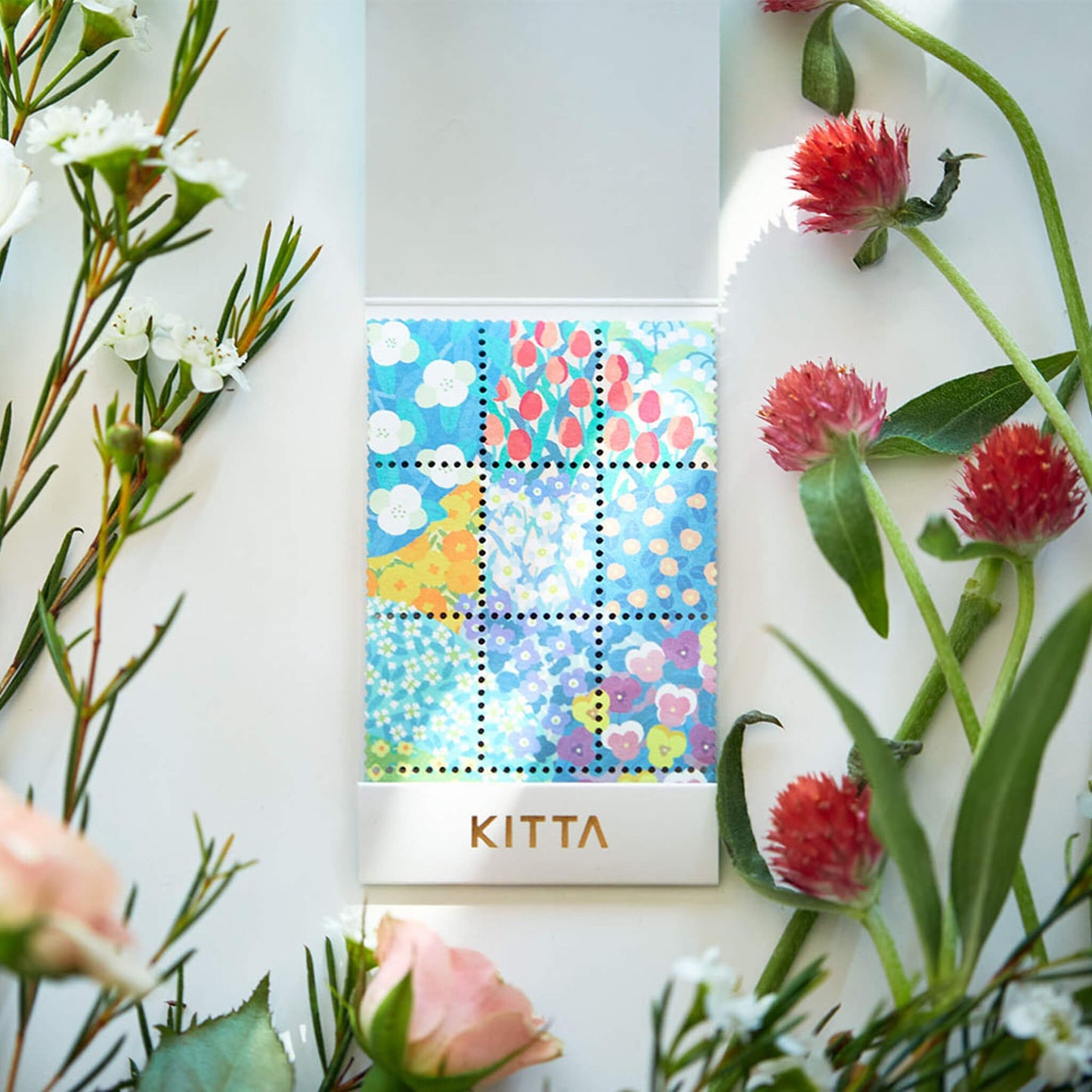 King Jim HITOTOKI KITTA Special Sticker - Garden - Kitta