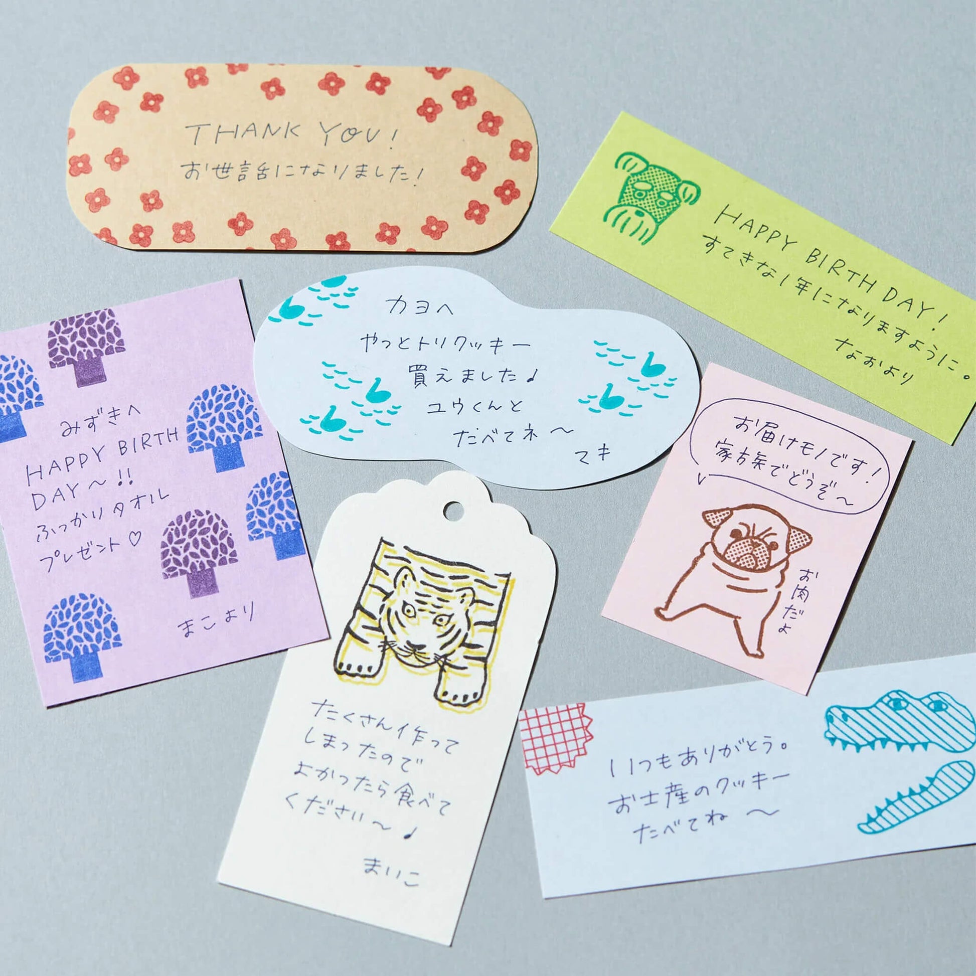 King Jim HITOTOKI Kori Jirushi Ice Cube Stamp Large - Pug - Clear Stamps