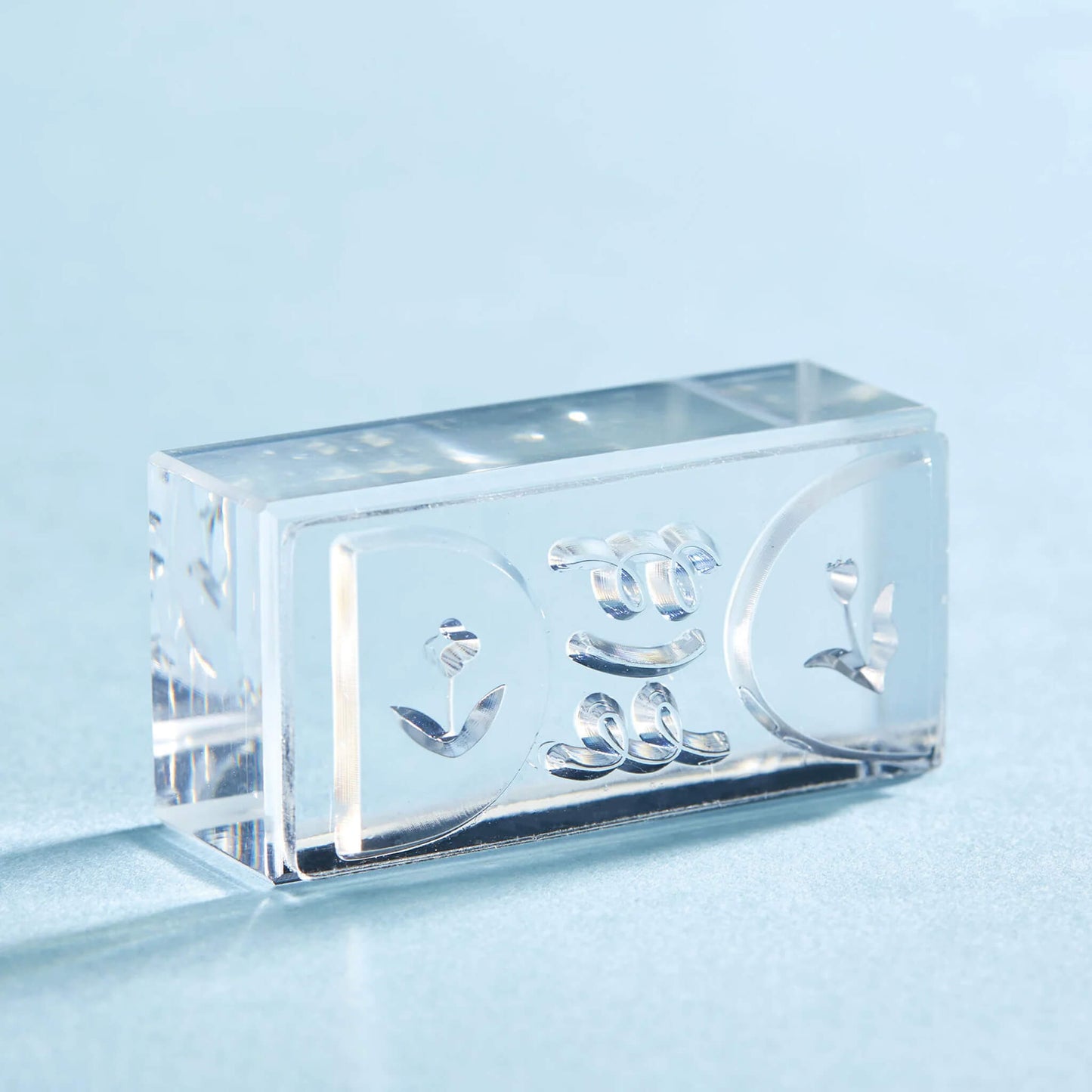 King Jim HITOTOKI Kori Jirushi Ice Cube Stamp Set - FLower - Clear Stamps